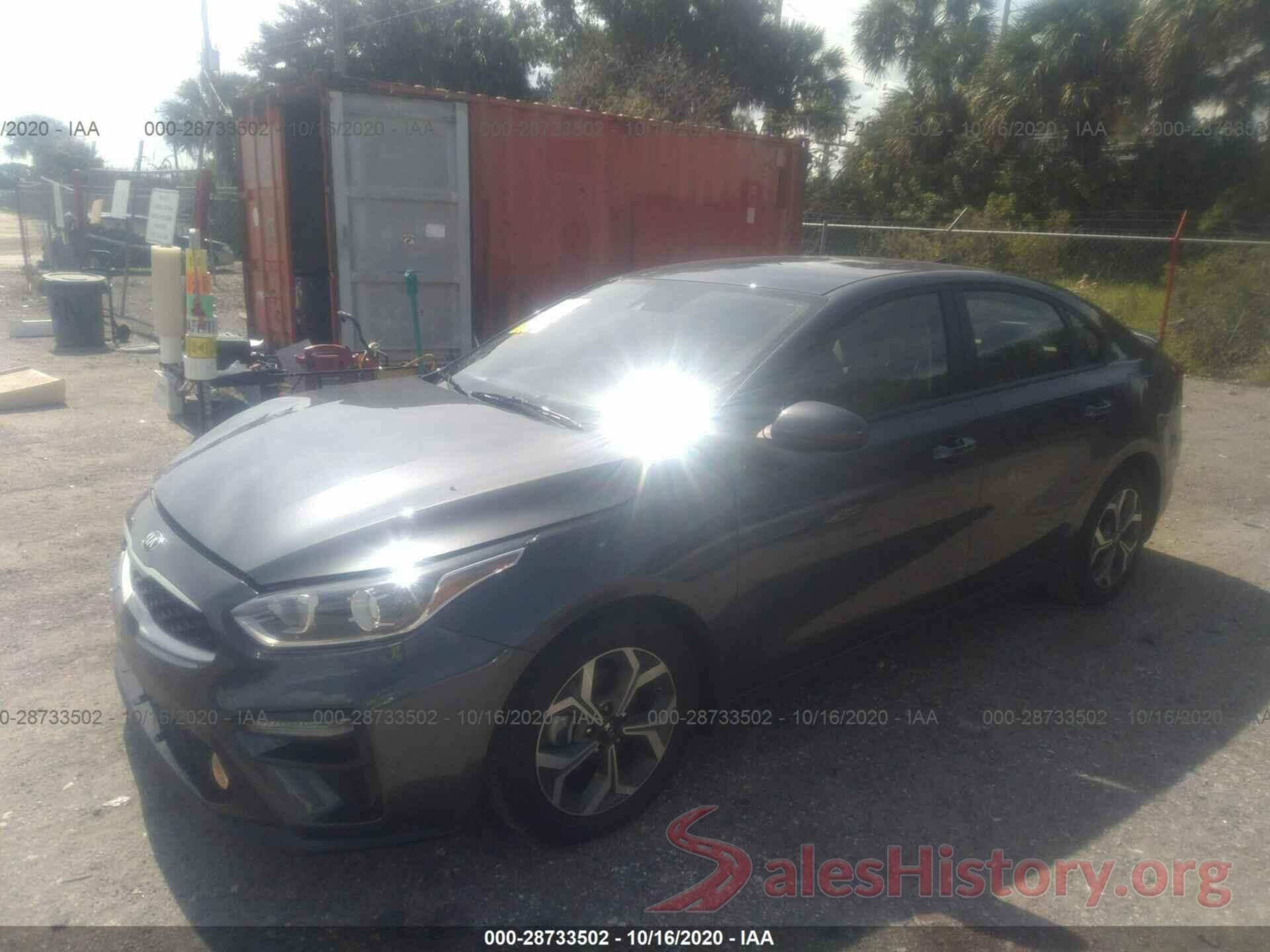 3KPF24AD8KE120555 2019 KIA FORTE