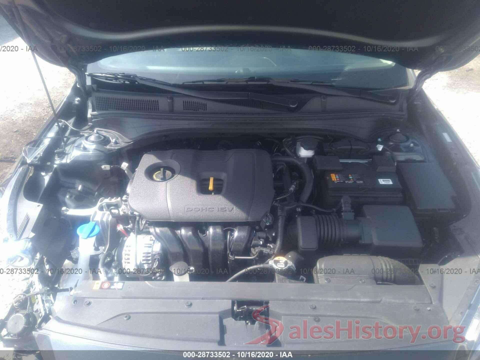 3KPF24AD8KE120555 2019 KIA FORTE