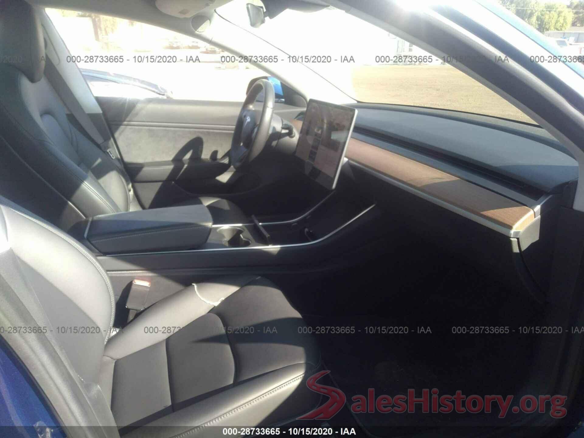 5YJ3E1EA6JF036896 2018 TESLA MODEL 3