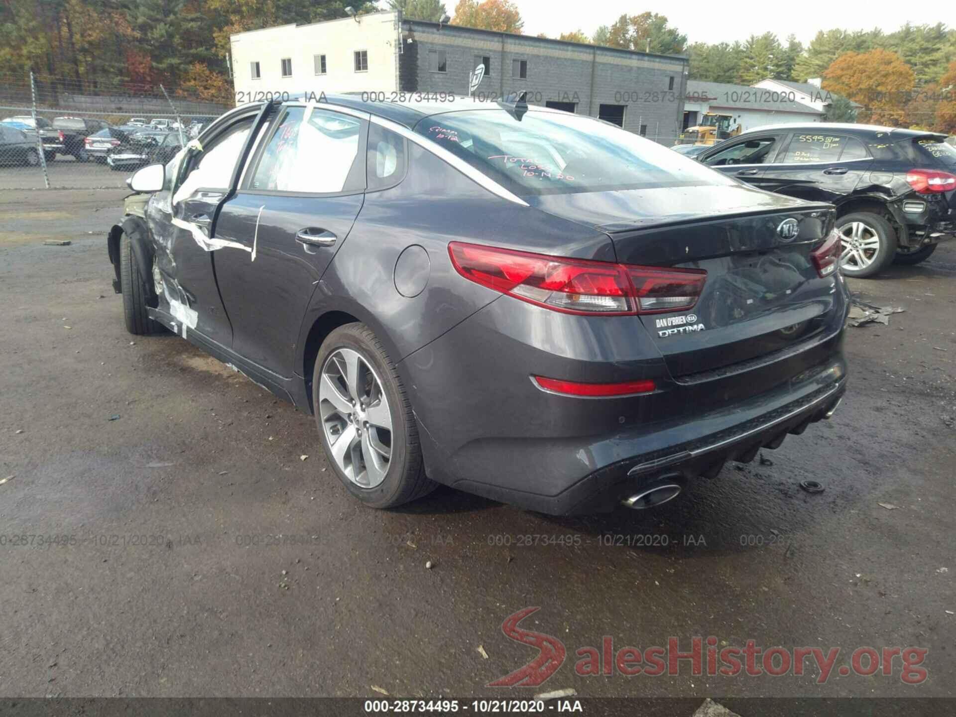 5XXGT4L32KG326404 2019 KIA OPTIMA