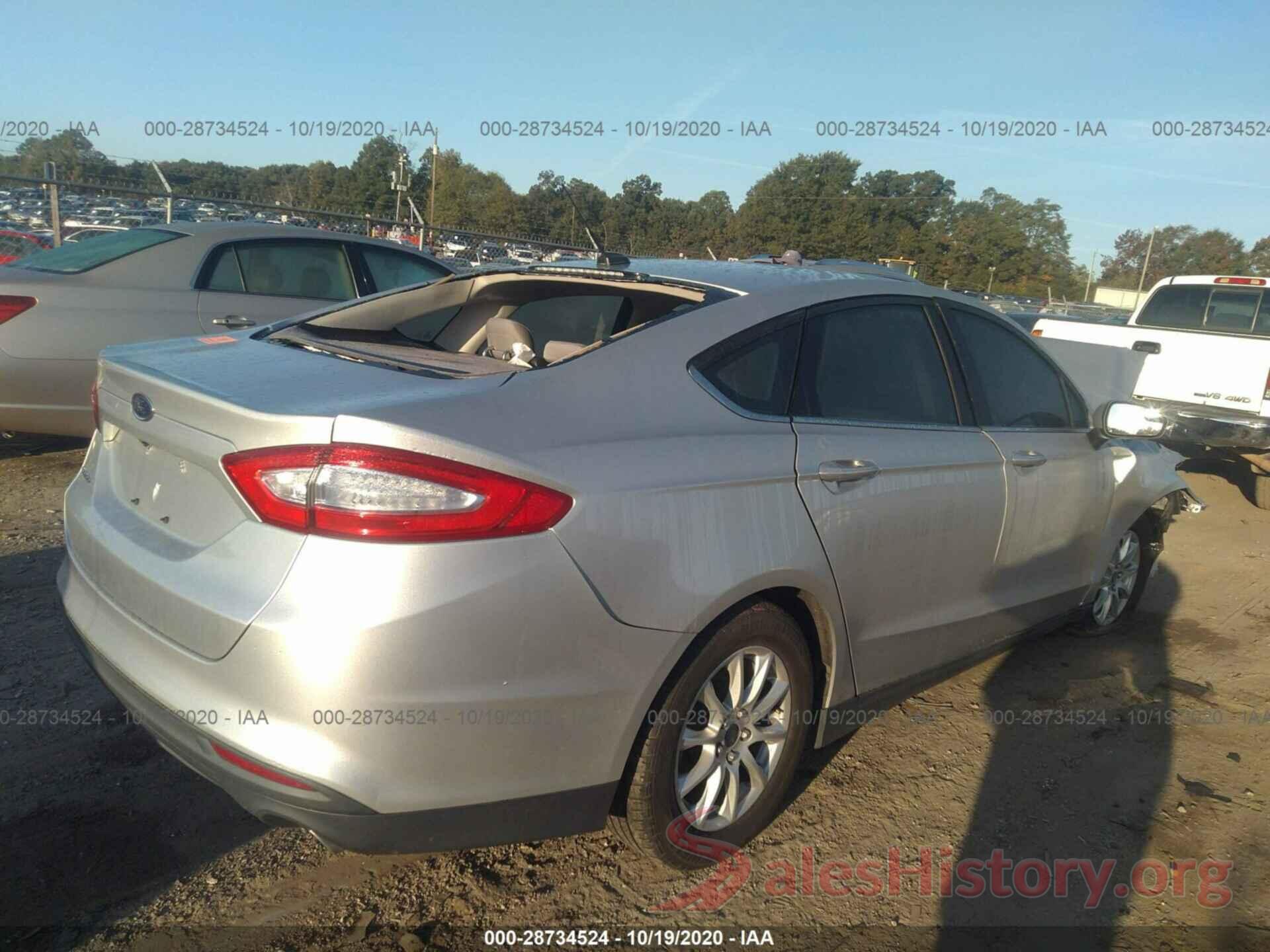 3FA6P0G74GR345735 2016 FORD FUSION