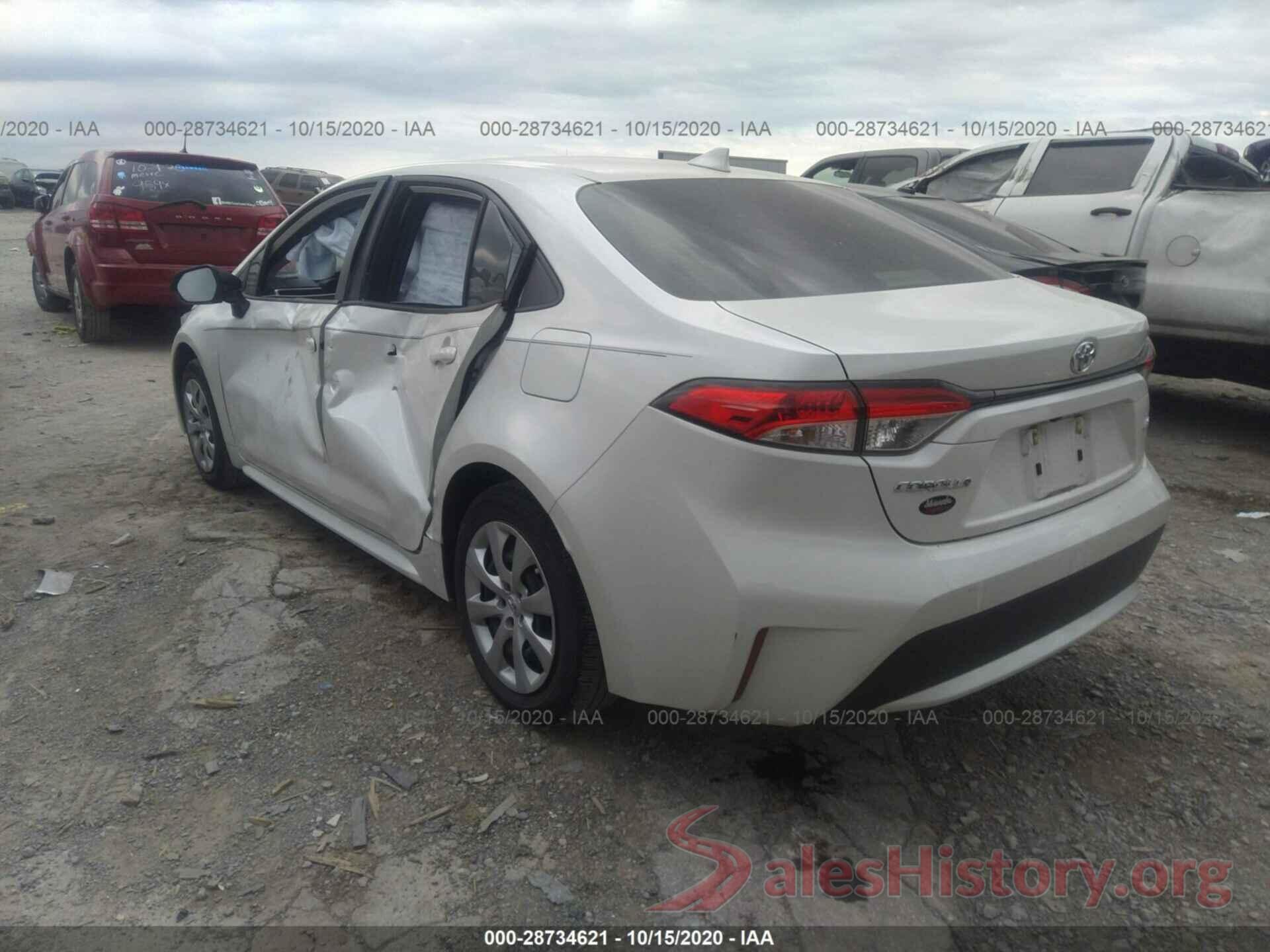 JTDEPRAE9LJ037966 2020 TOYOTA COROLLA