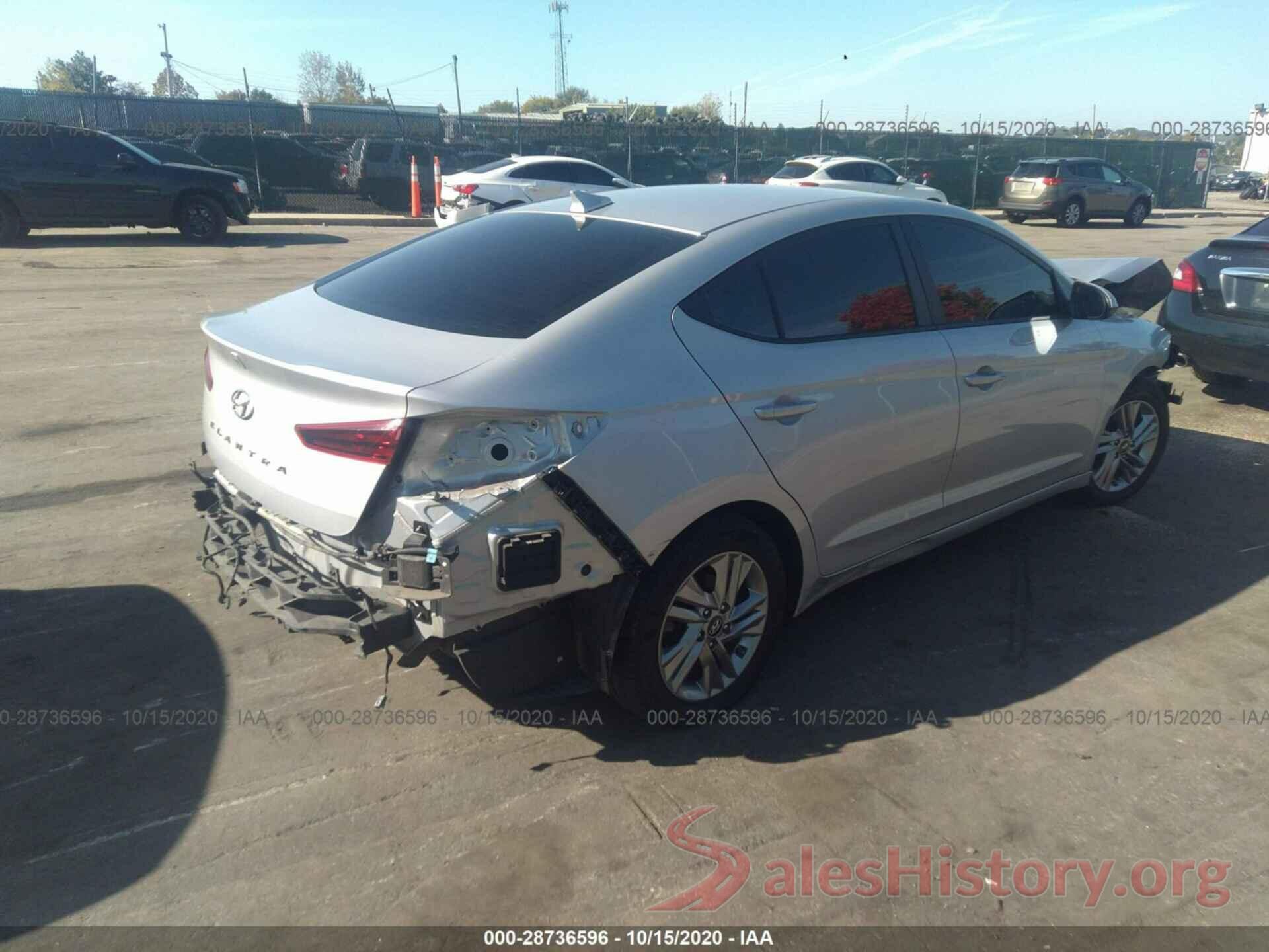 KMHD84LF7KU770821 2019 HYUNDAI ELANTRA