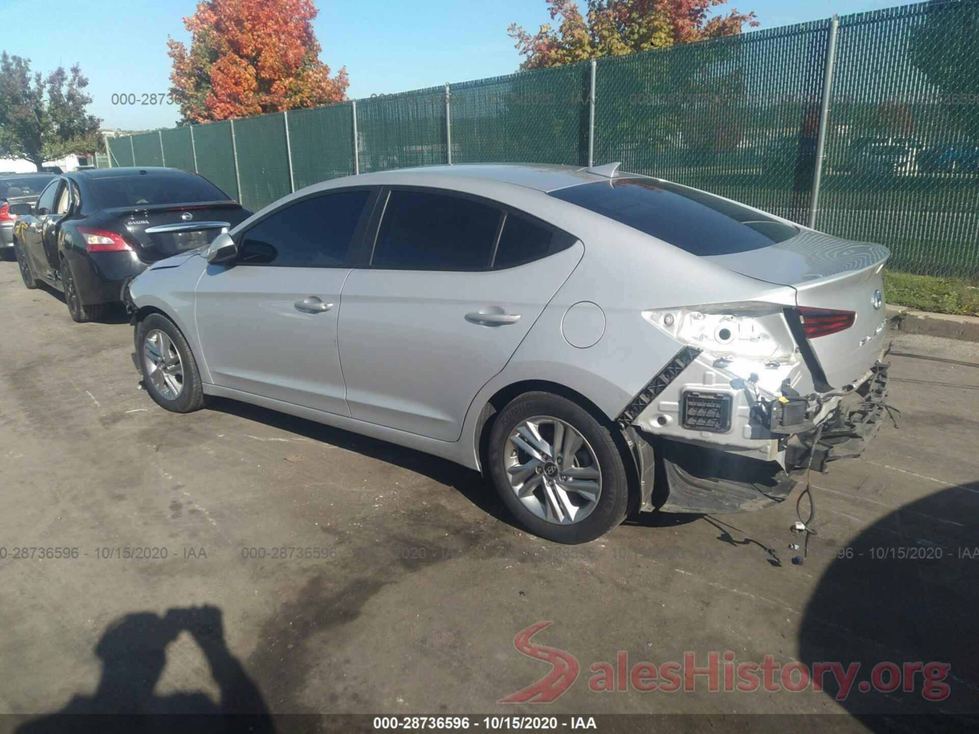 KMHD84LF7KU770821 2019 HYUNDAI ELANTRA