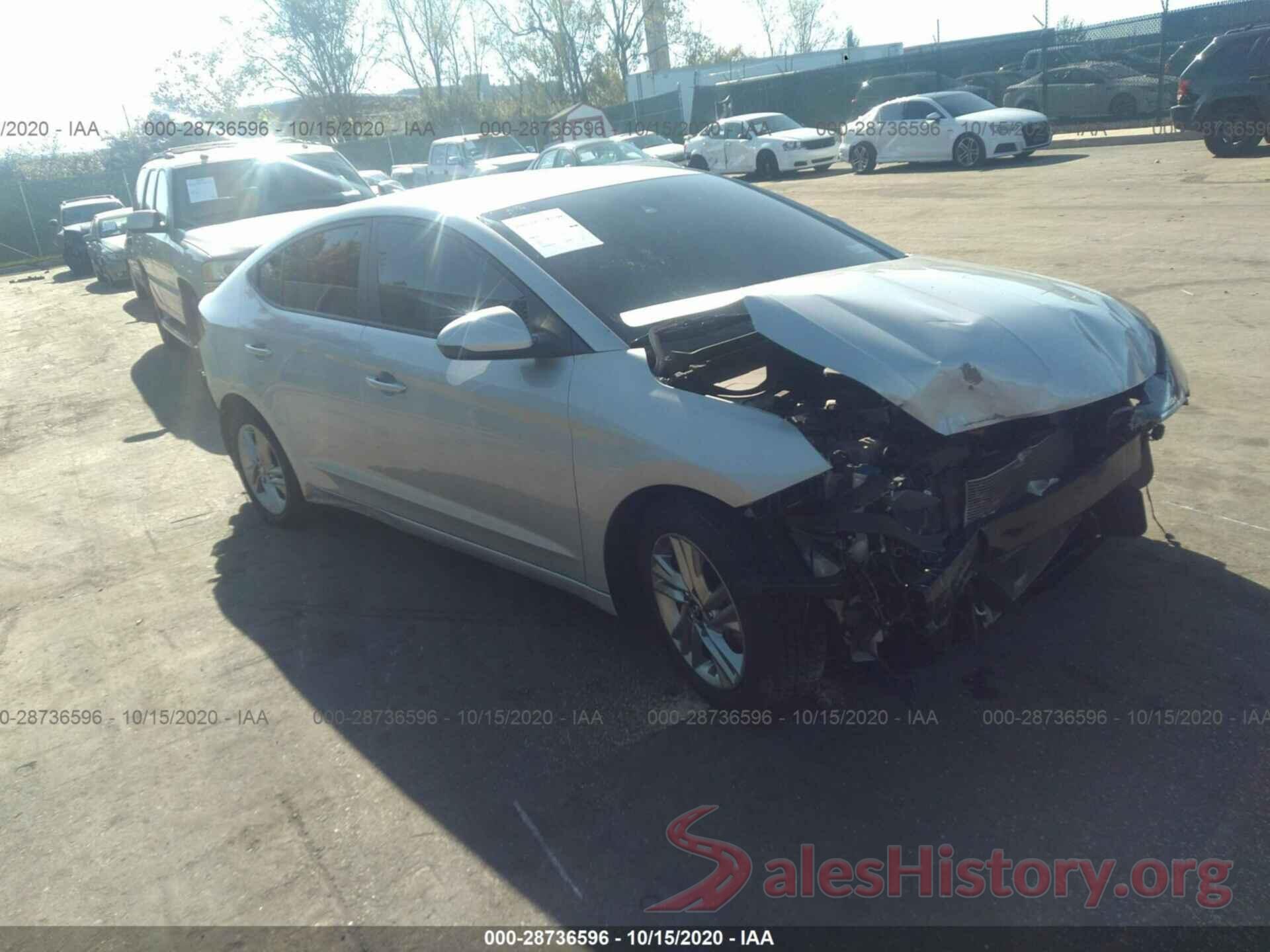 KMHD84LF7KU770821 2019 HYUNDAI ELANTRA