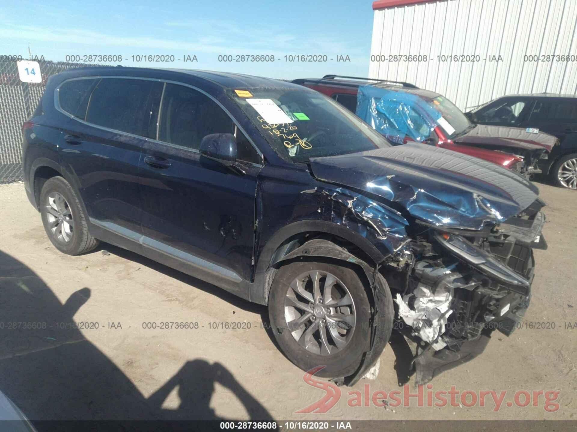 5NMS33AD2LH138307 2020 HYUNDAI SANTA FE