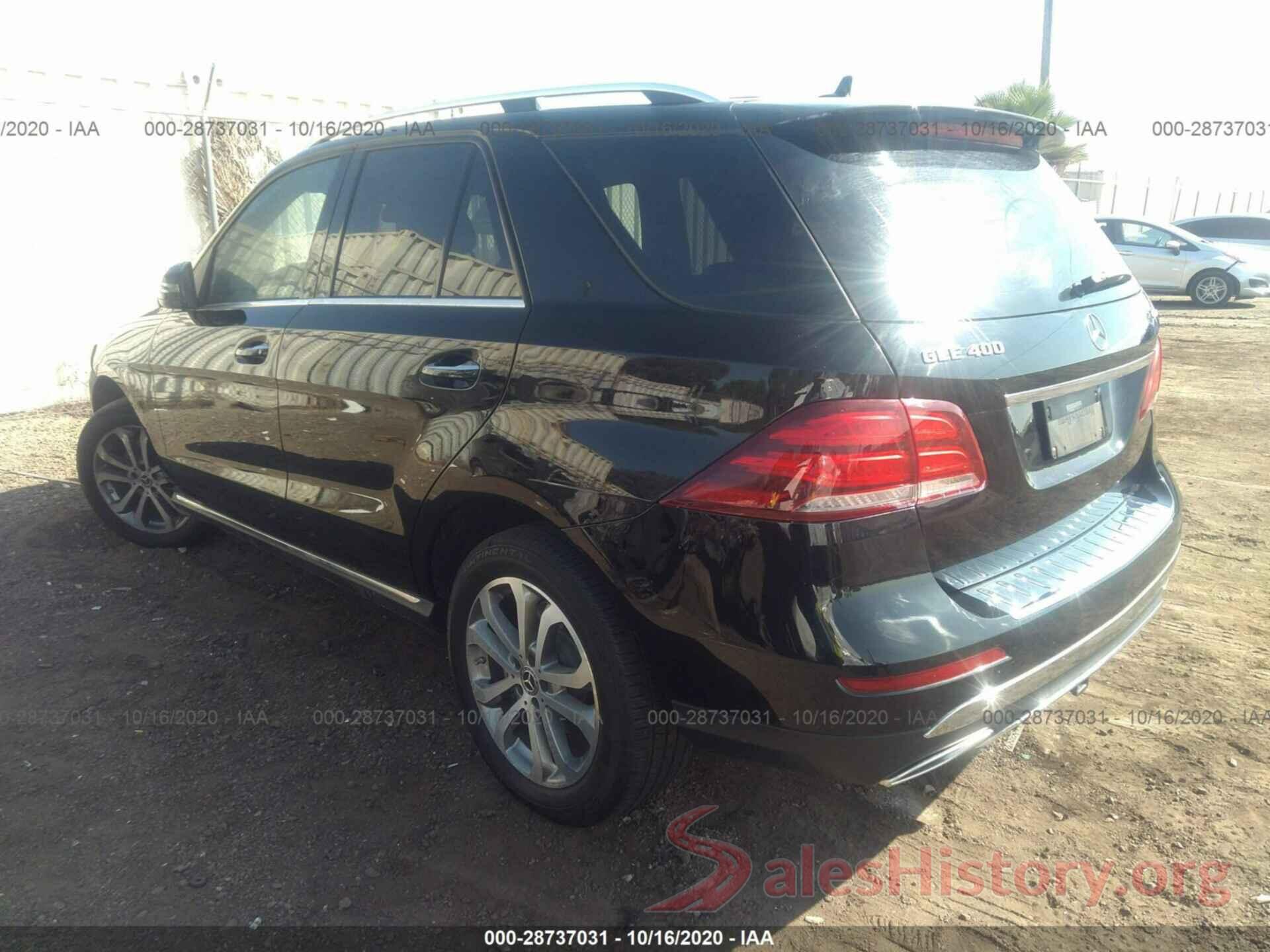 4JGDA5GB3KB217015 2019 MERCEDES-BENZ GLE