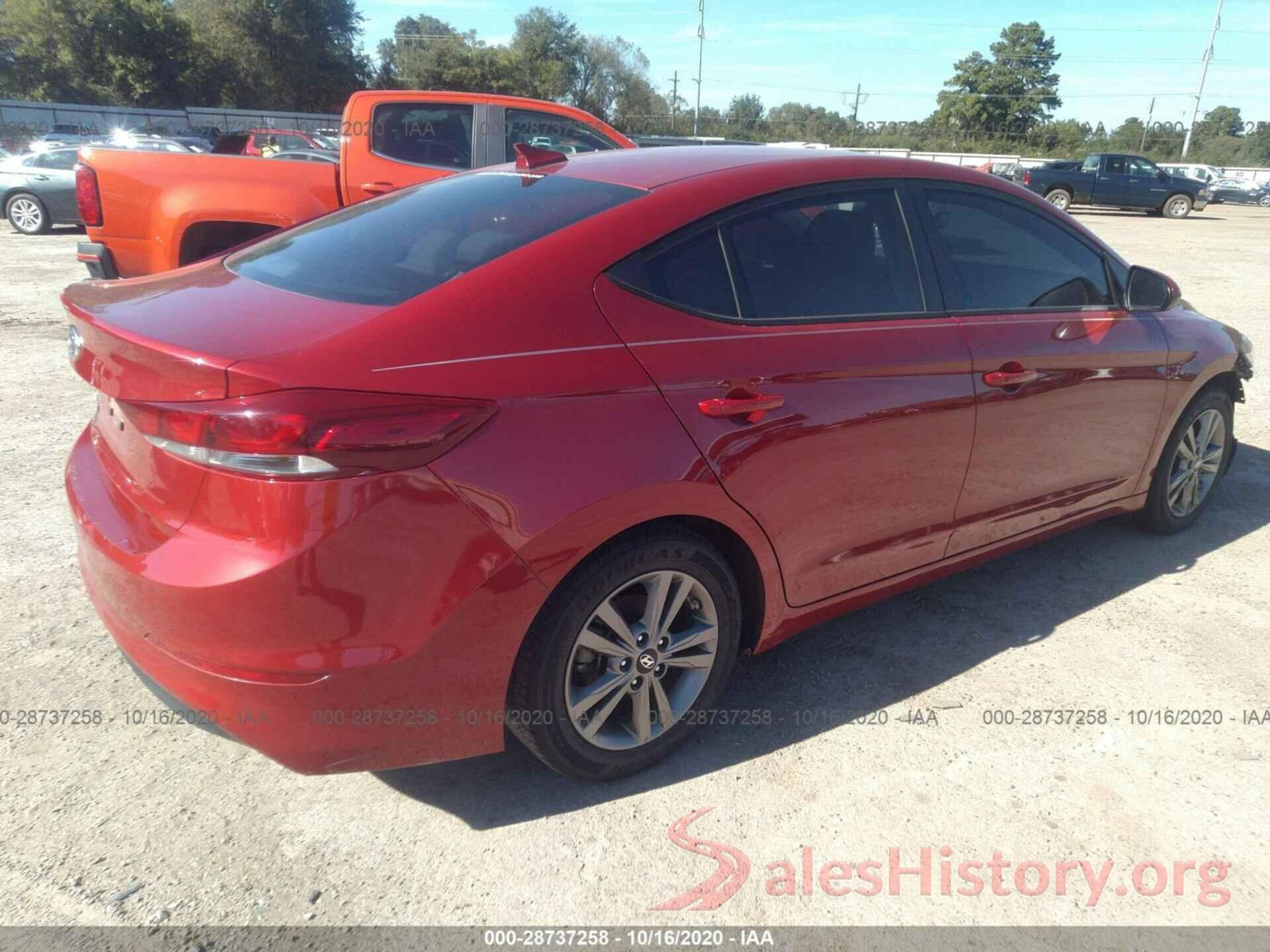 5NPD84LF7JH391976 2018 HYUNDAI ELANTRA