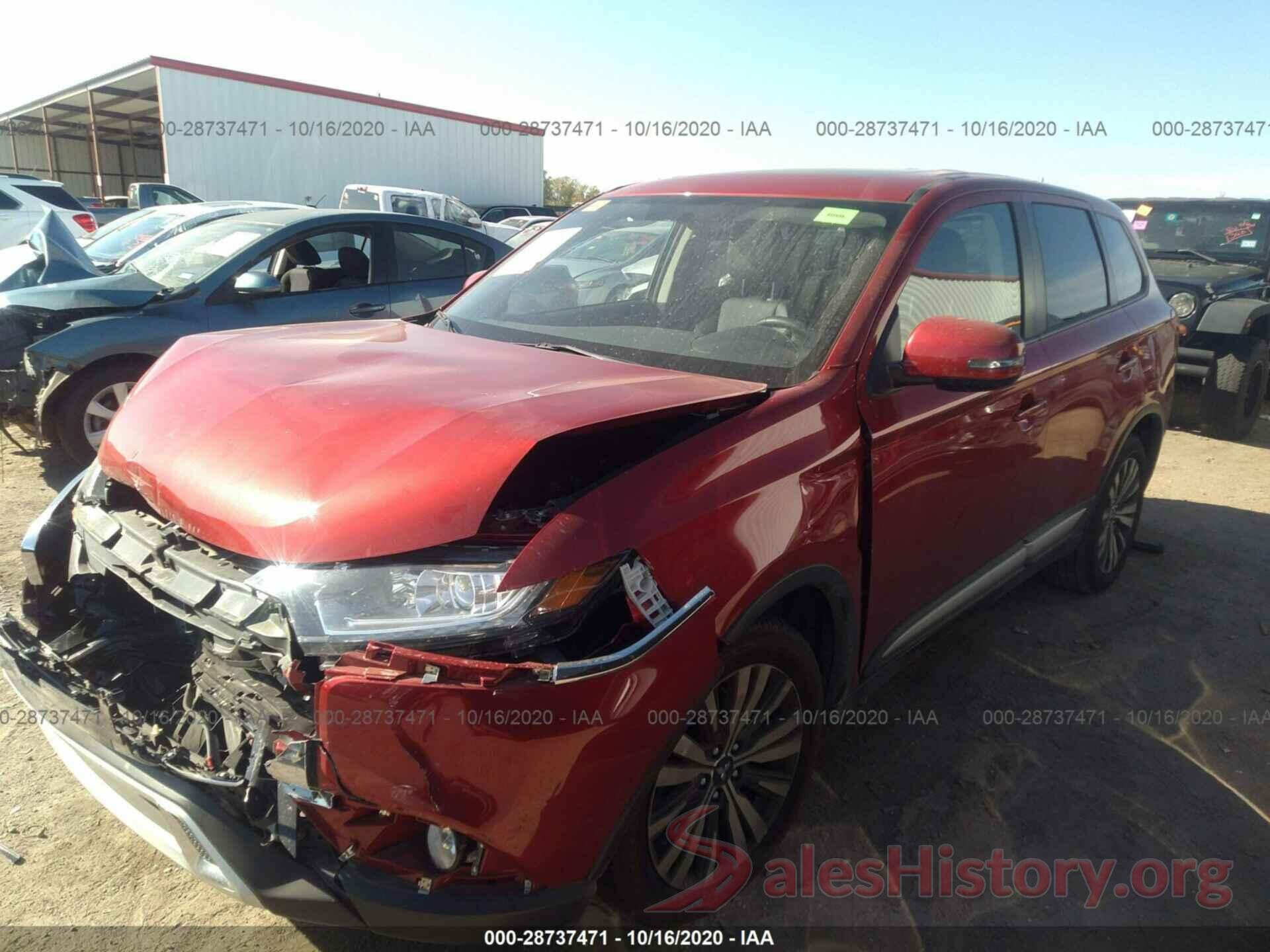 JA4AD3A3XKZ055650 2019 MITSUBISHI OUTLANDER