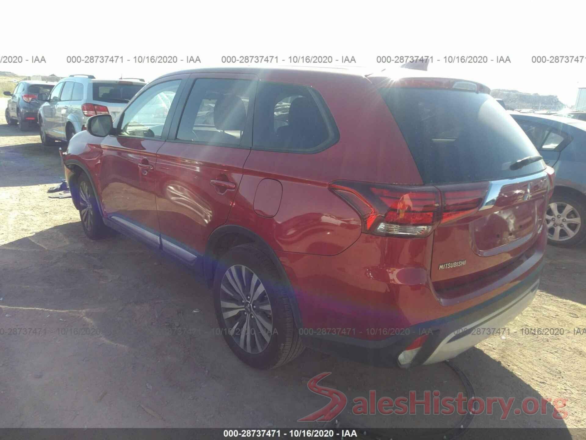 JA4AD3A3XKZ055650 2019 MITSUBISHI OUTLANDER