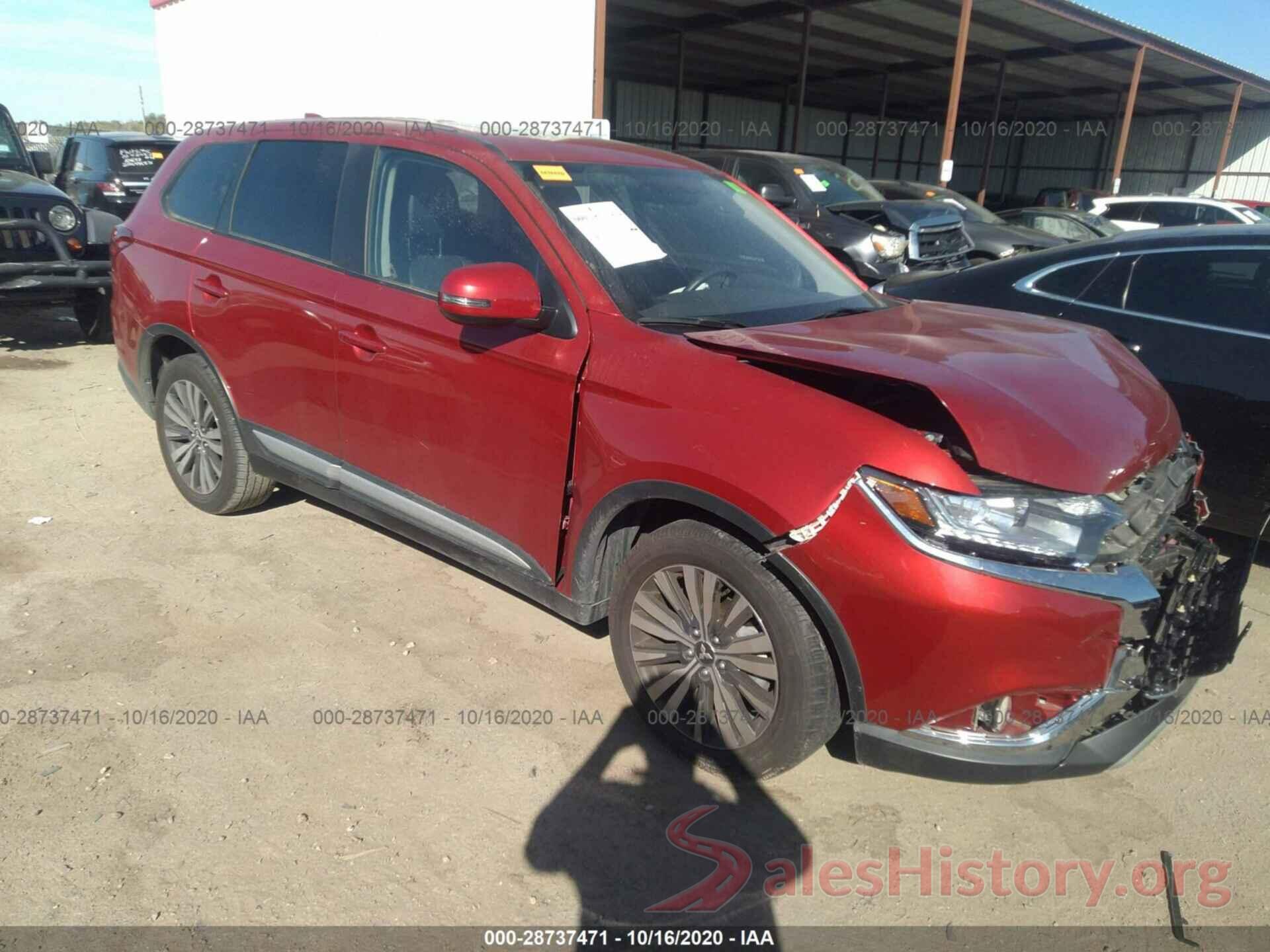 JA4AD3A3XKZ055650 2019 MITSUBISHI OUTLANDER