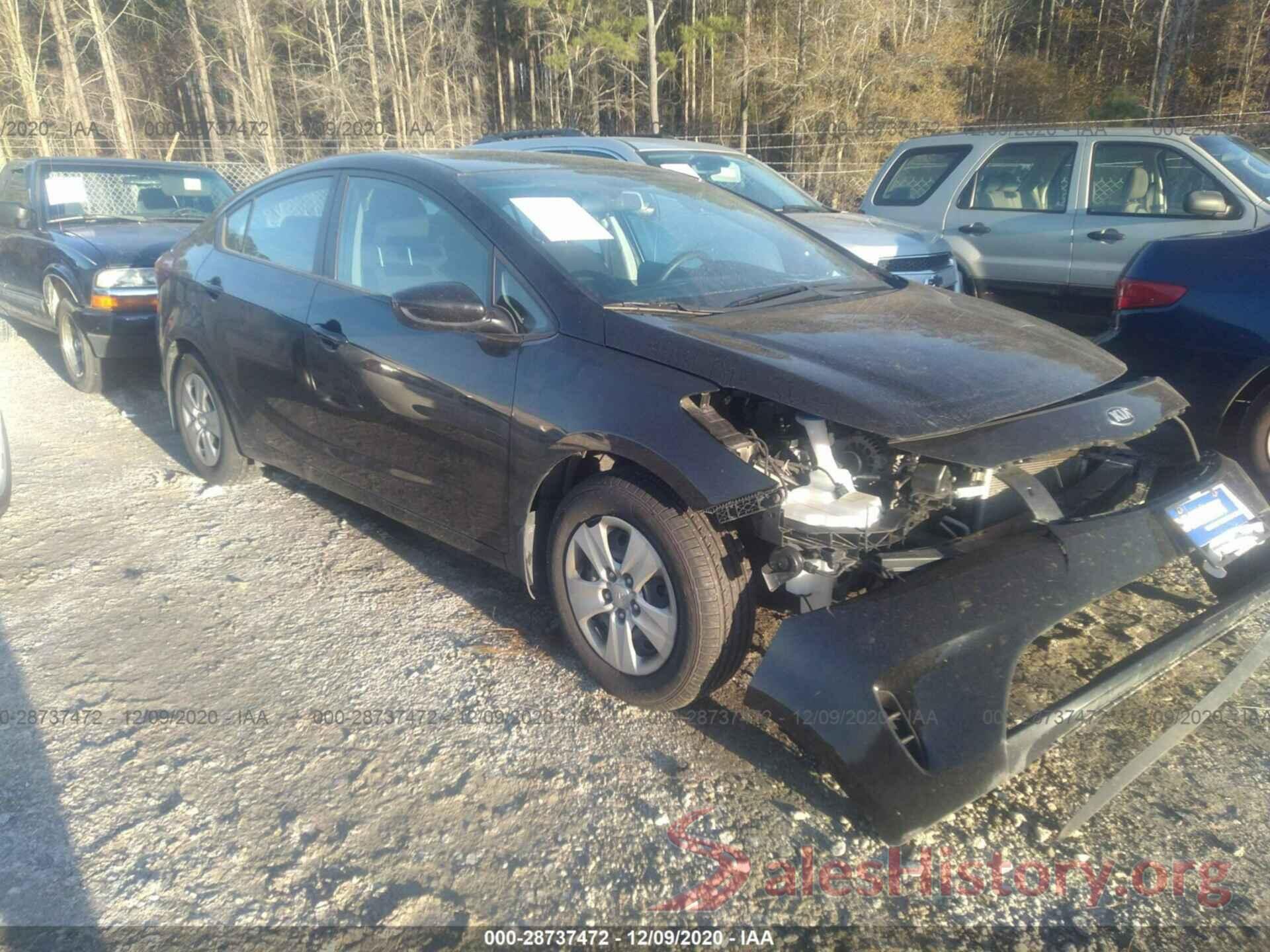 3KPFK4A7XHE066968 2017 KIA FORTE