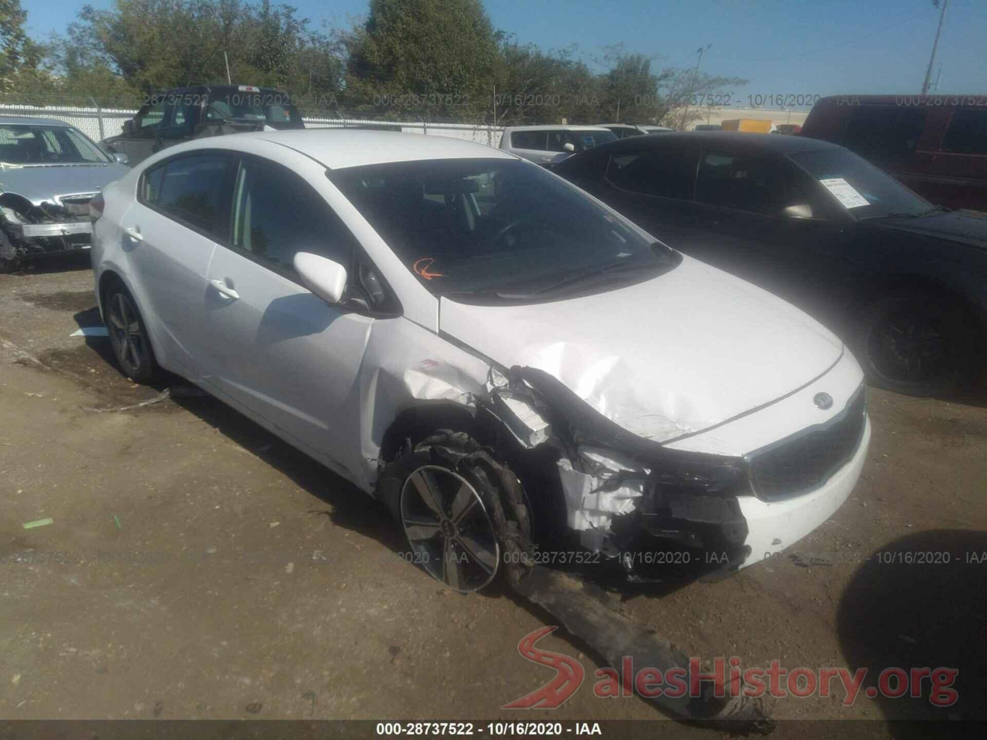 3KPFL4A71JE172731 2018 KIA FORTE