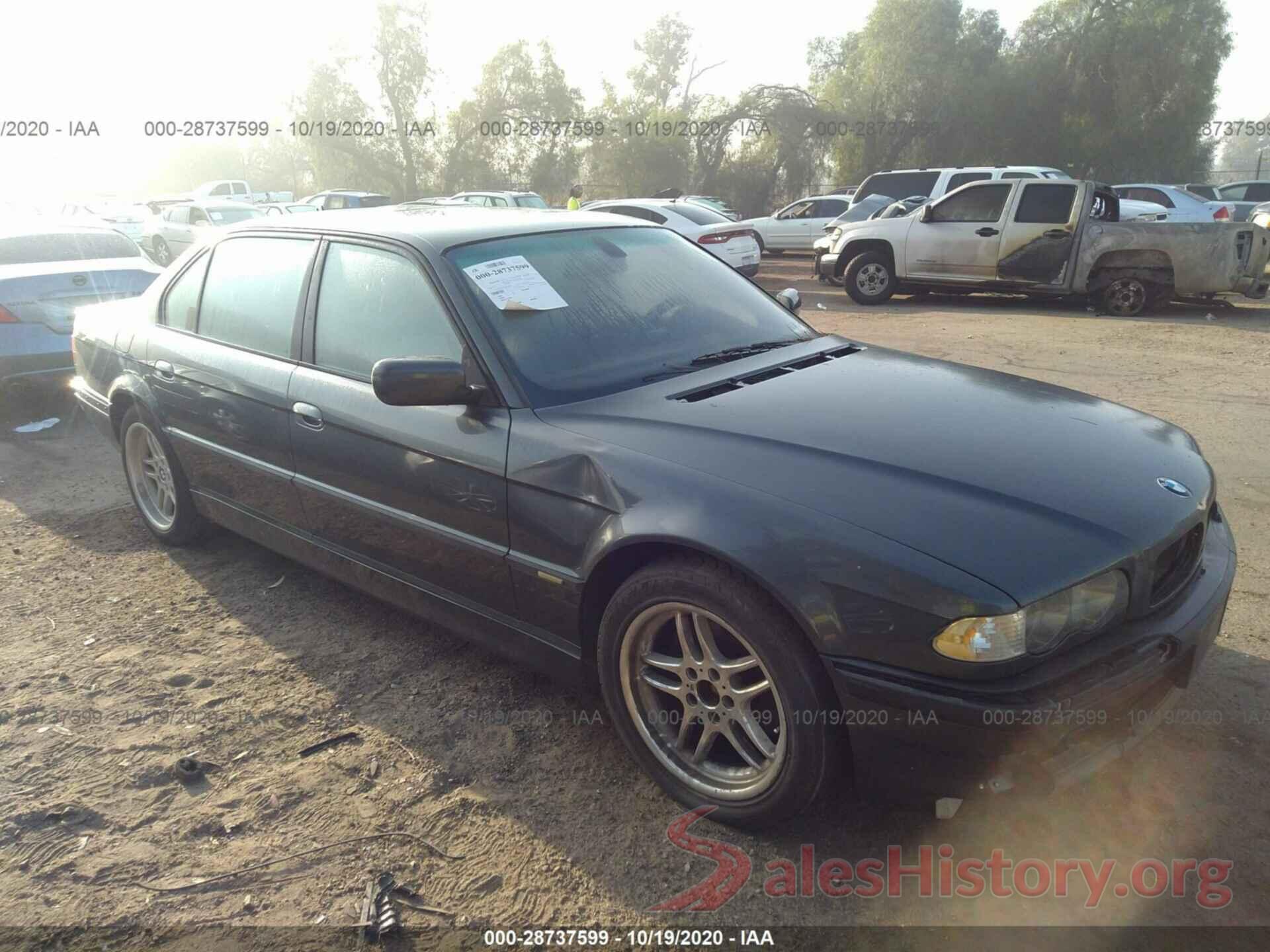 WBAGH83421DP20086 2001 BMW 7 SERIES