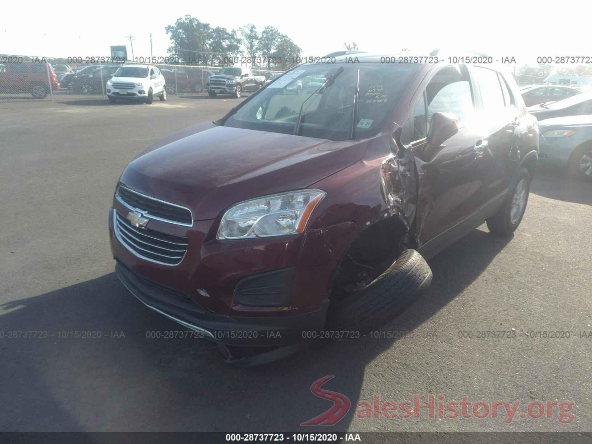 3GNCJLSB2GL271155 2016 CHEVROLET TRAX