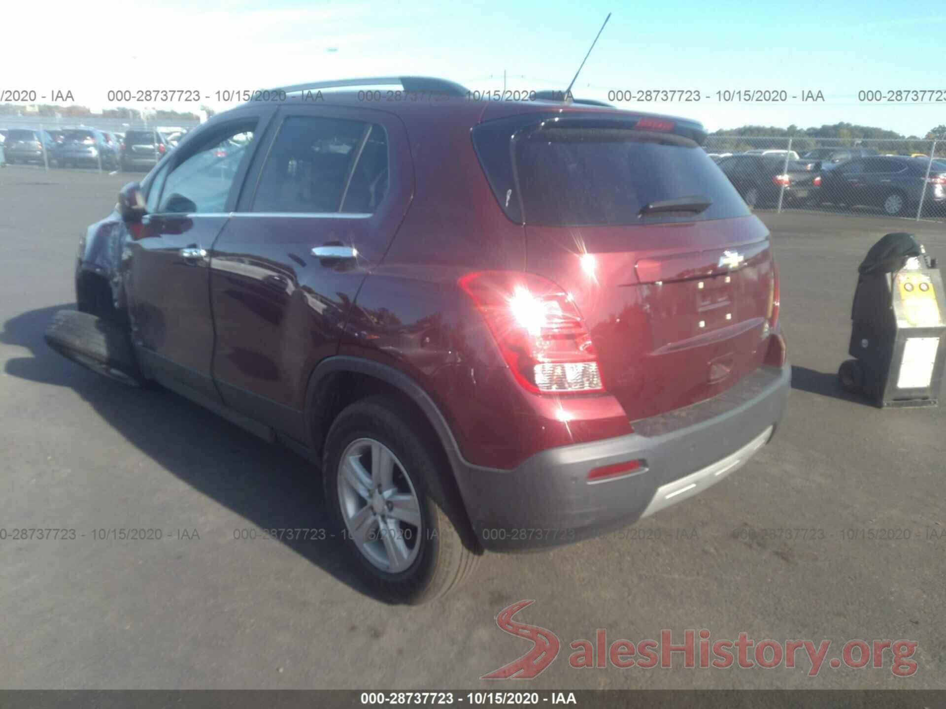 3GNCJLSB2GL271155 2016 CHEVROLET TRAX