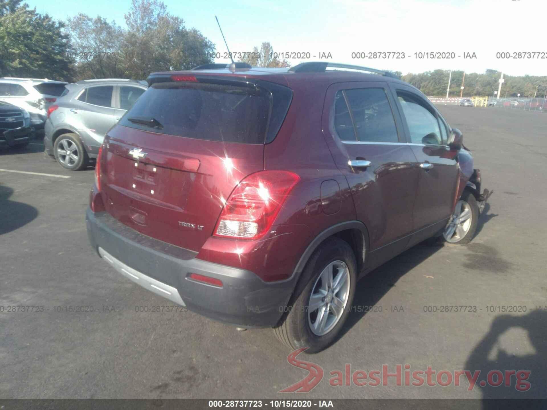 3GNCJLSB2GL271155 2016 CHEVROLET TRAX