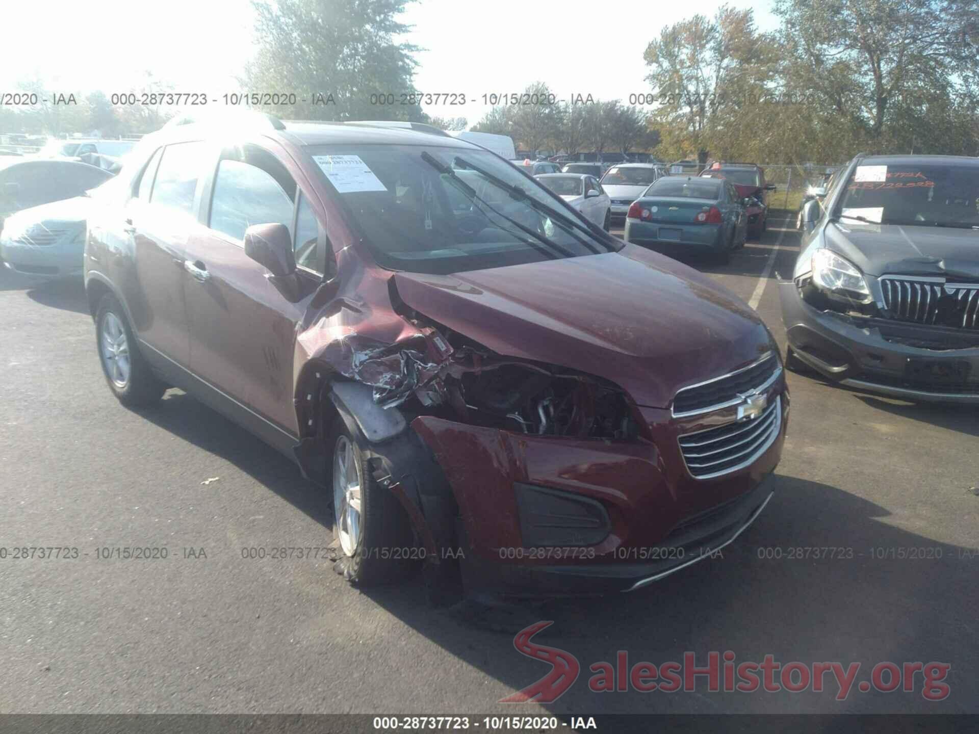 3GNCJLSB2GL271155 2016 CHEVROLET TRAX