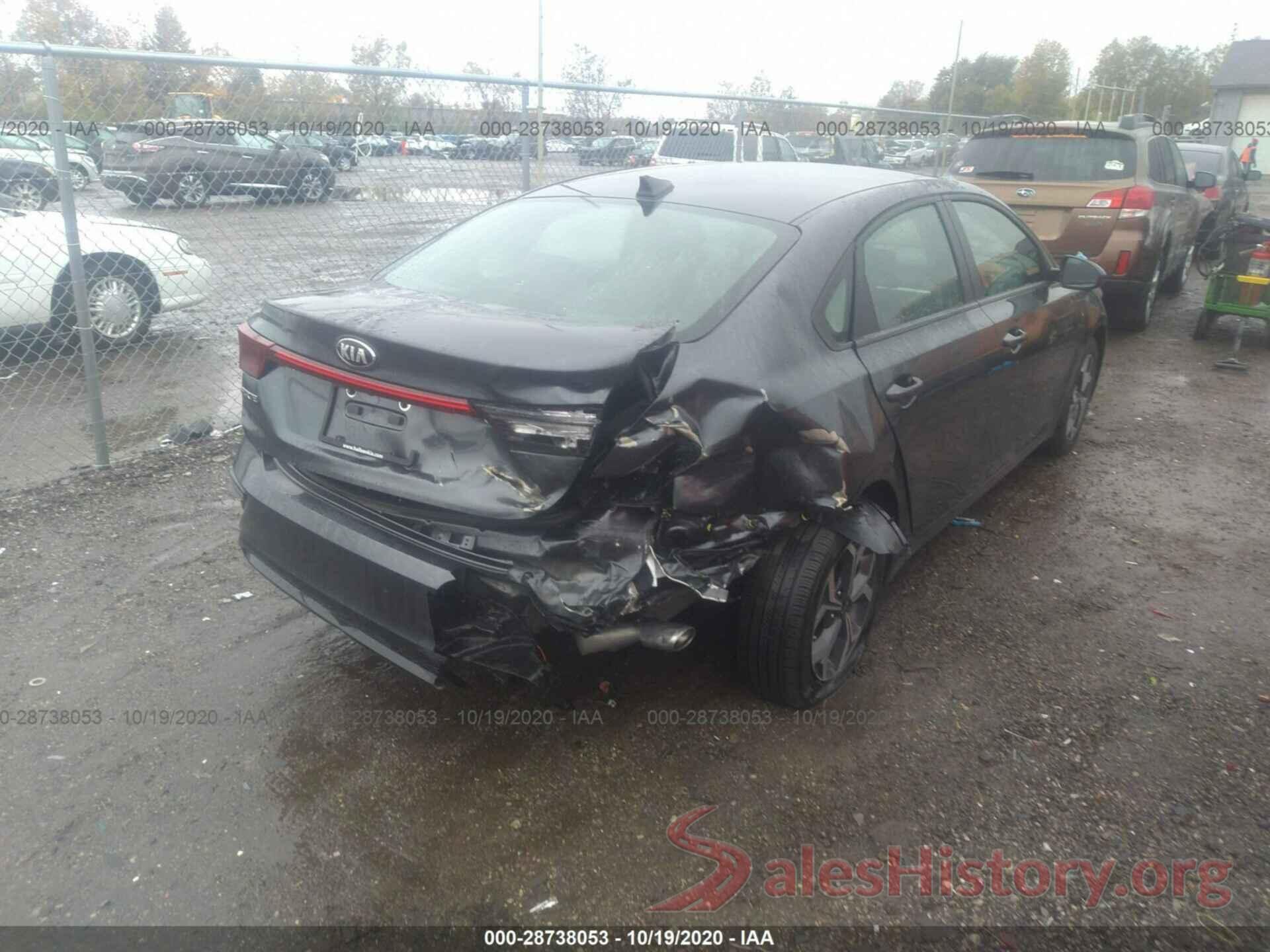 3KPF24AD5KE135630 2019 KIA FORTE