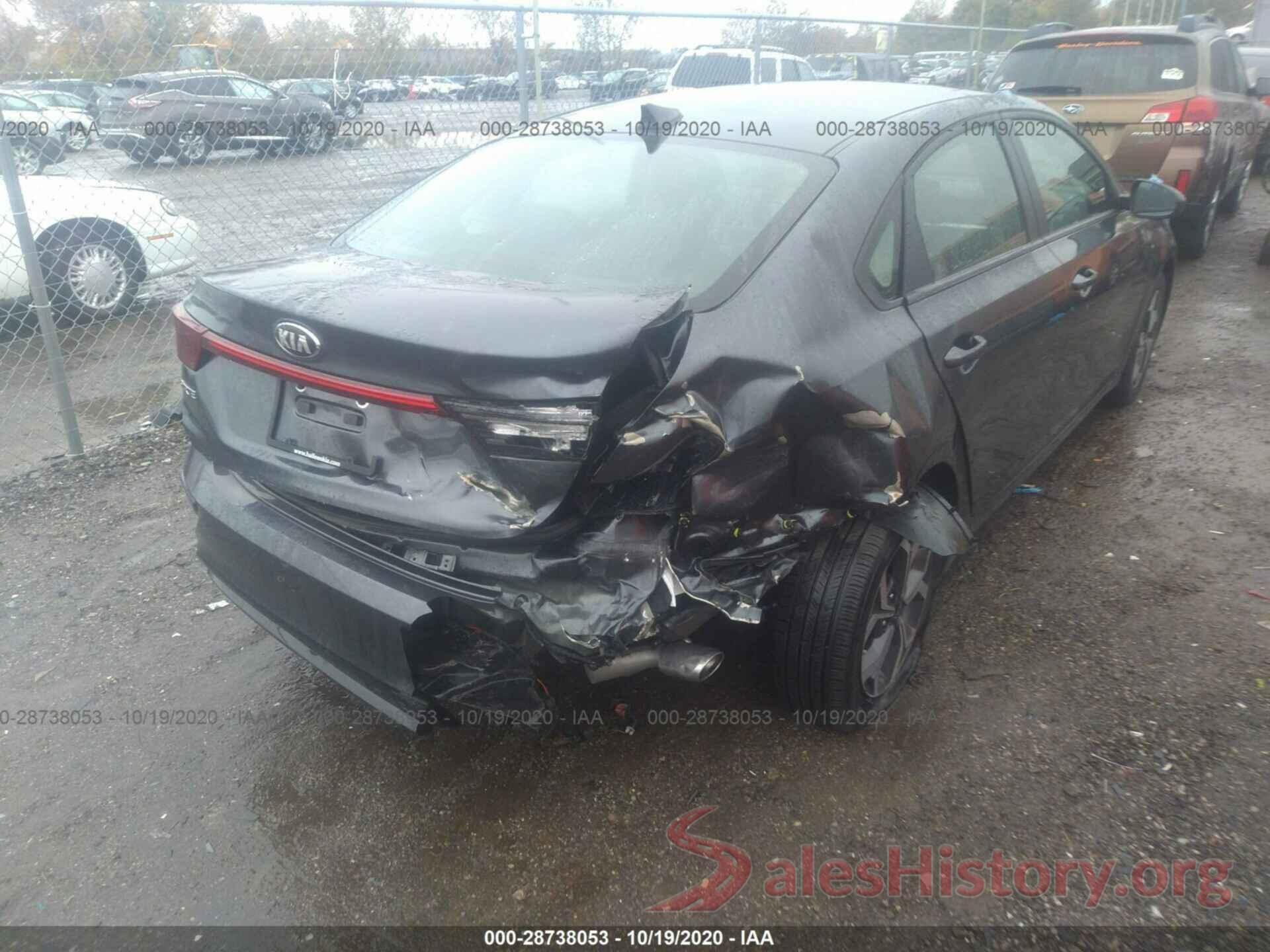 3KPF24AD5KE135630 2019 KIA FORTE