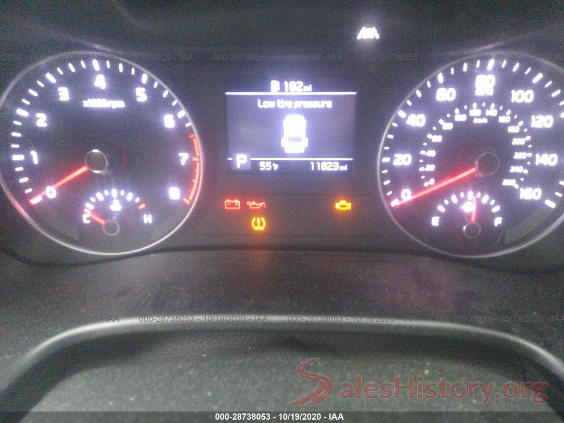 3KPF24AD5KE135630 2019 KIA FORTE