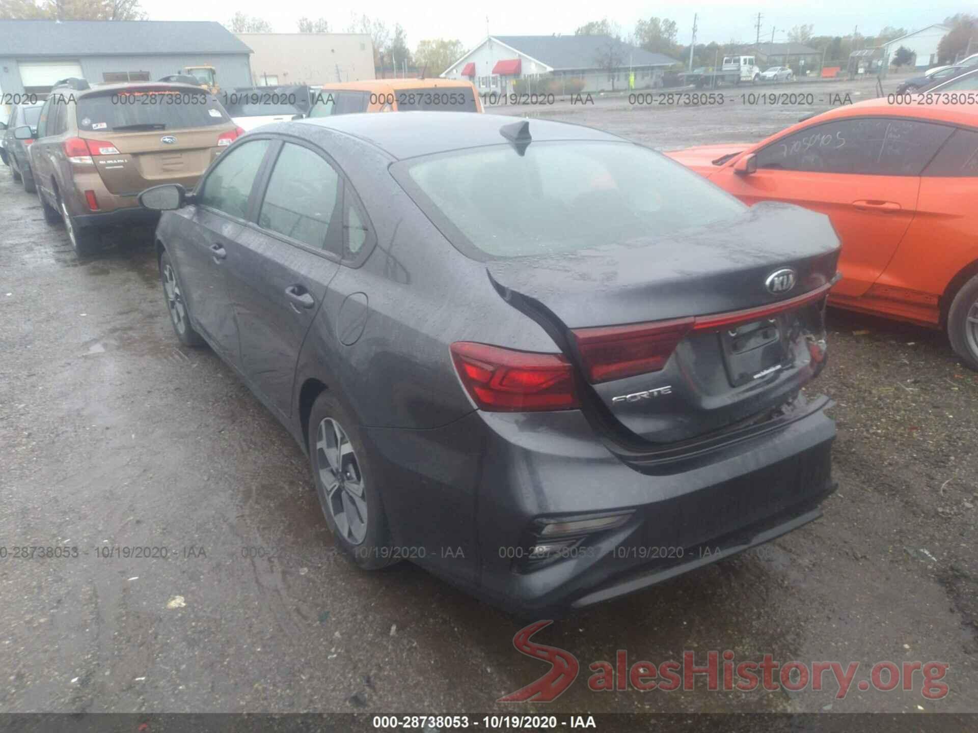 3KPF24AD5KE135630 2019 KIA FORTE