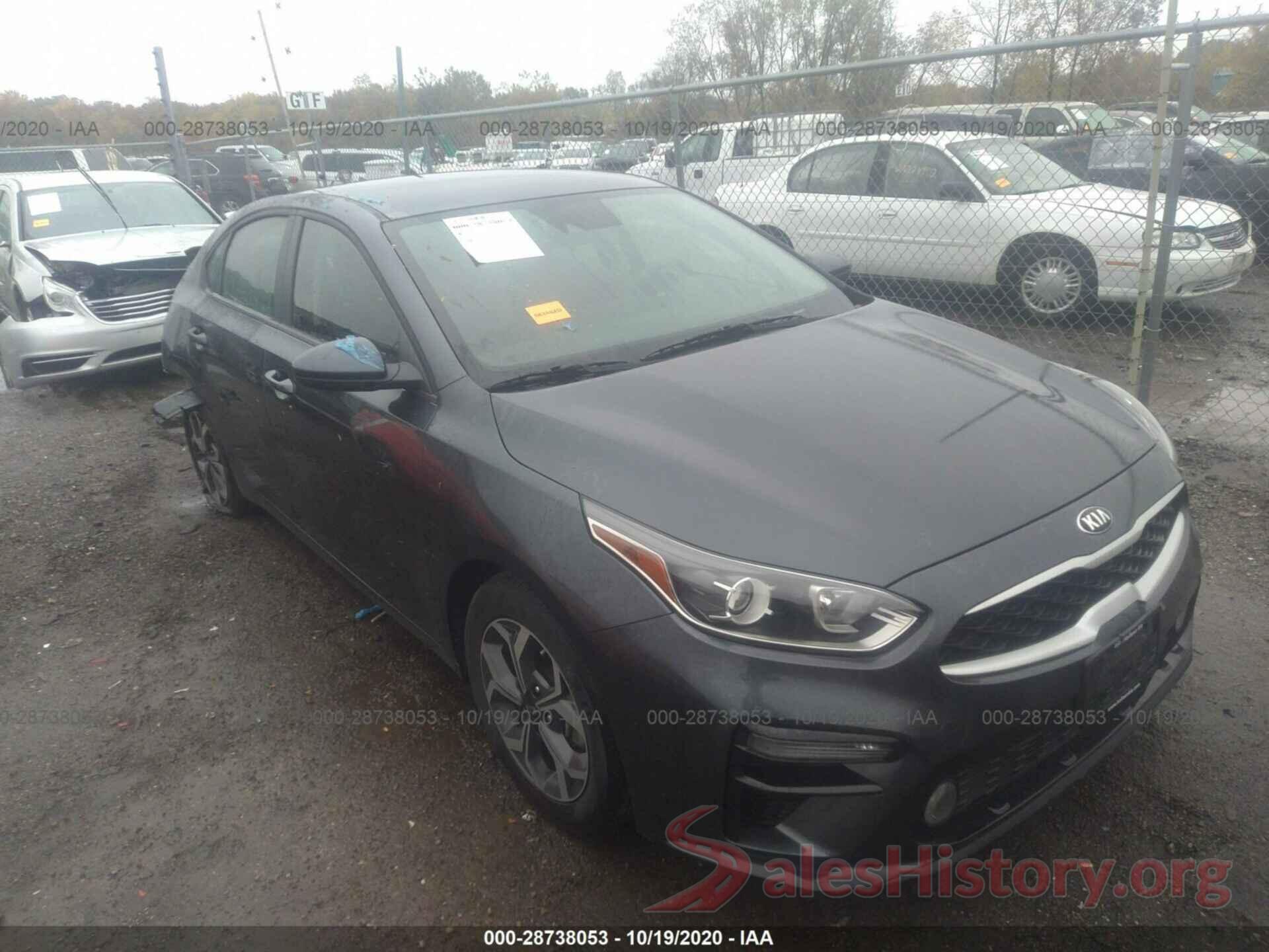 3KPF24AD5KE135630 2019 KIA FORTE