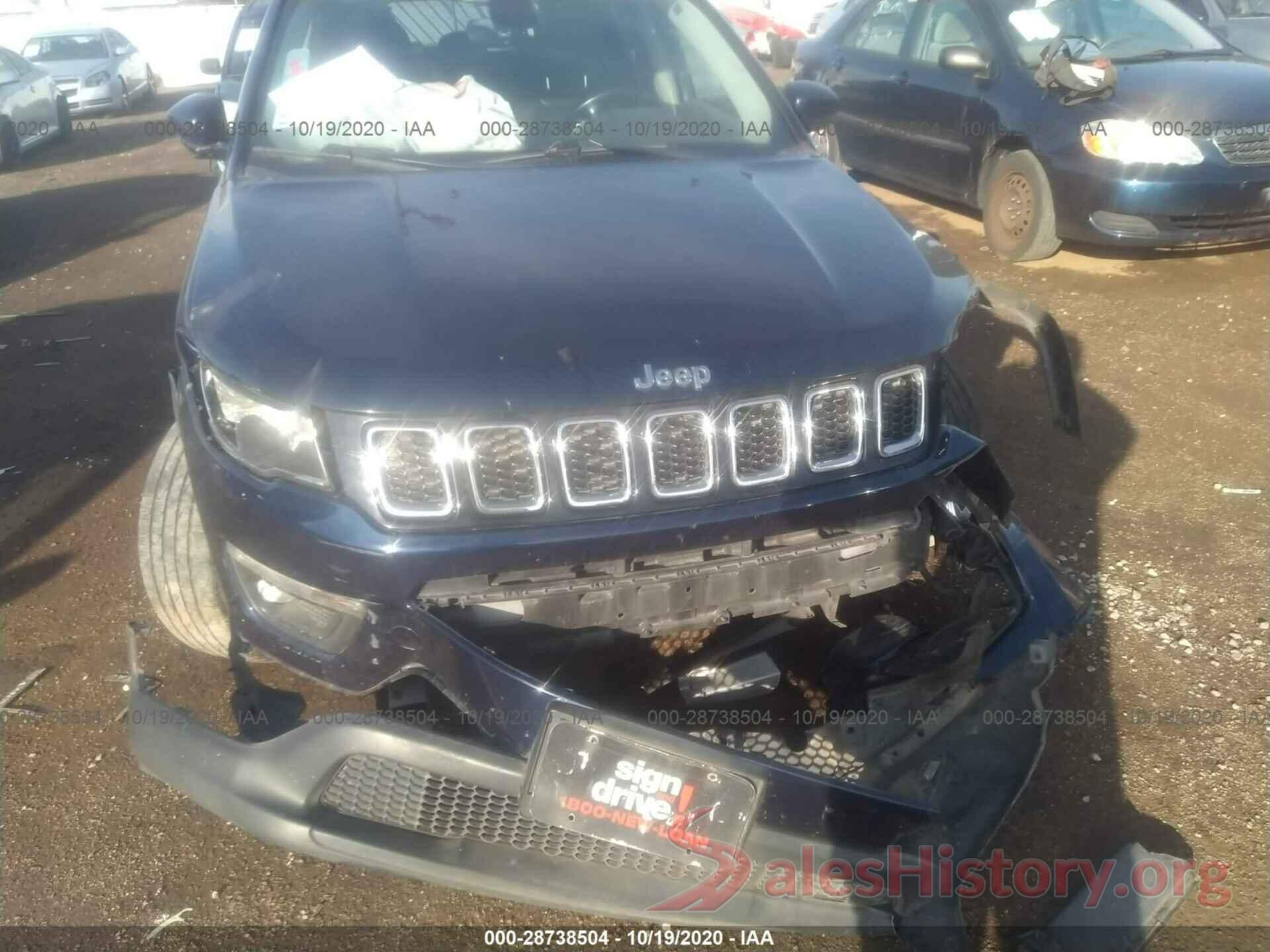 3C4NJCBB2JT300520 2018 JEEP COMPASS