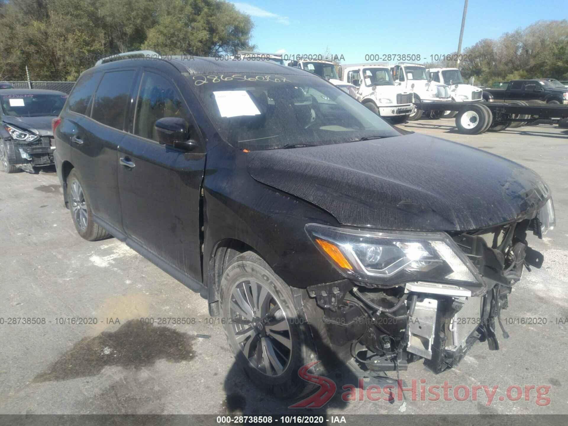 5N1DR2MM8HC607978 2017 NISSAN PATHFINDER