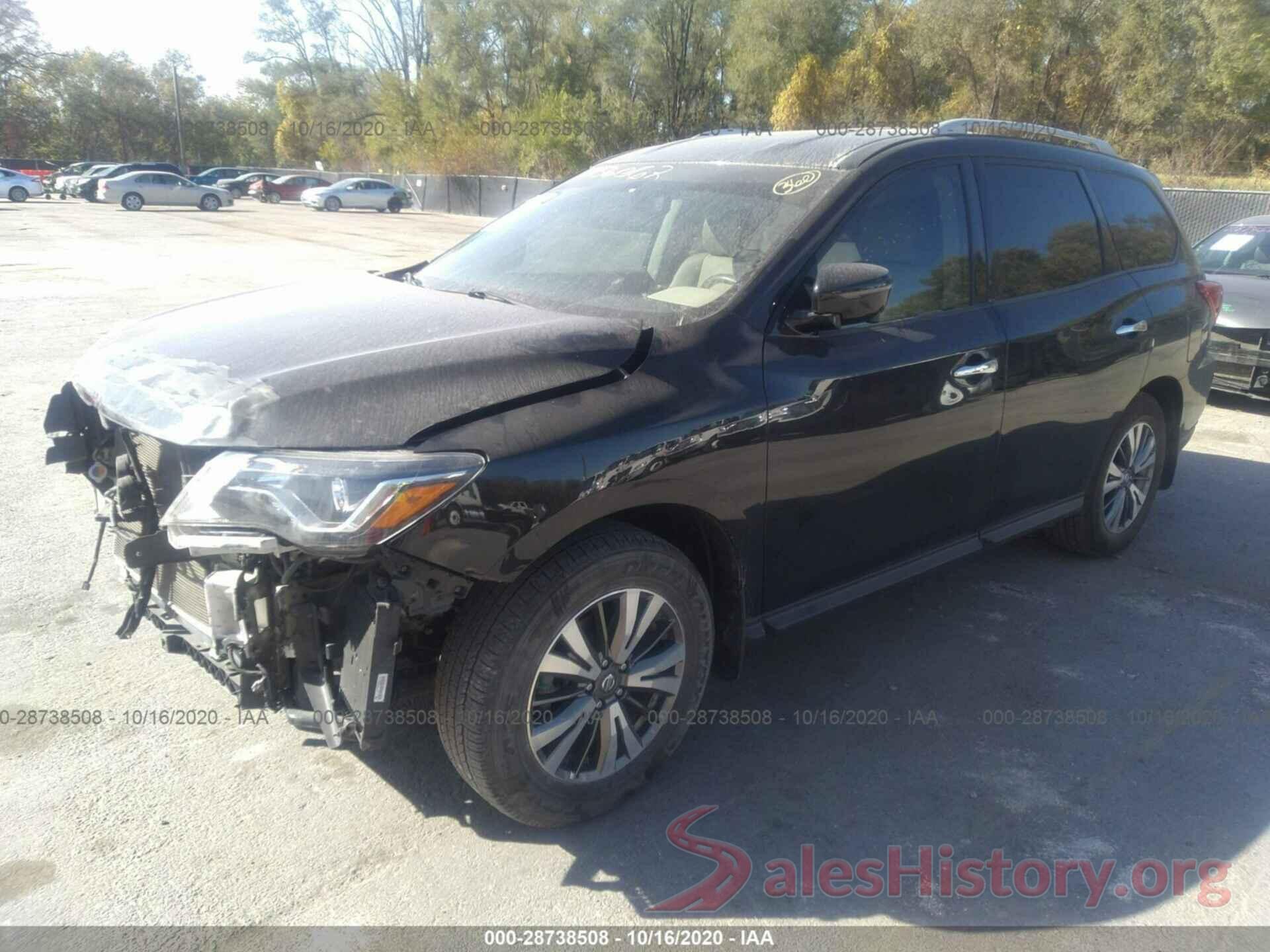 5N1DR2MM8HC607978 2017 NISSAN PATHFINDER