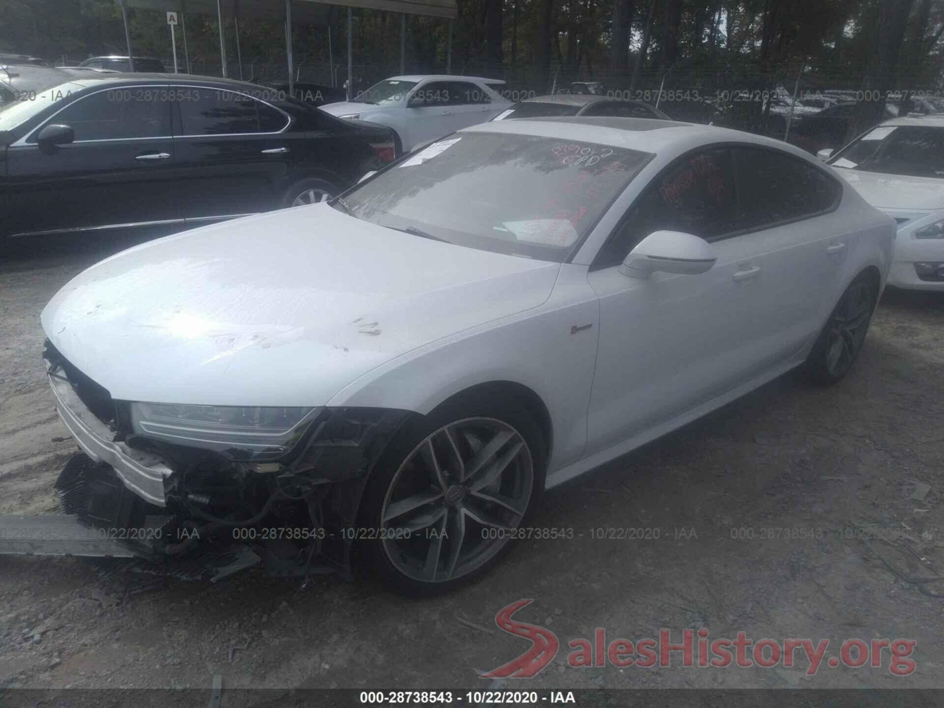 WAU2GAFC4GN167242 2016 AUDI A7