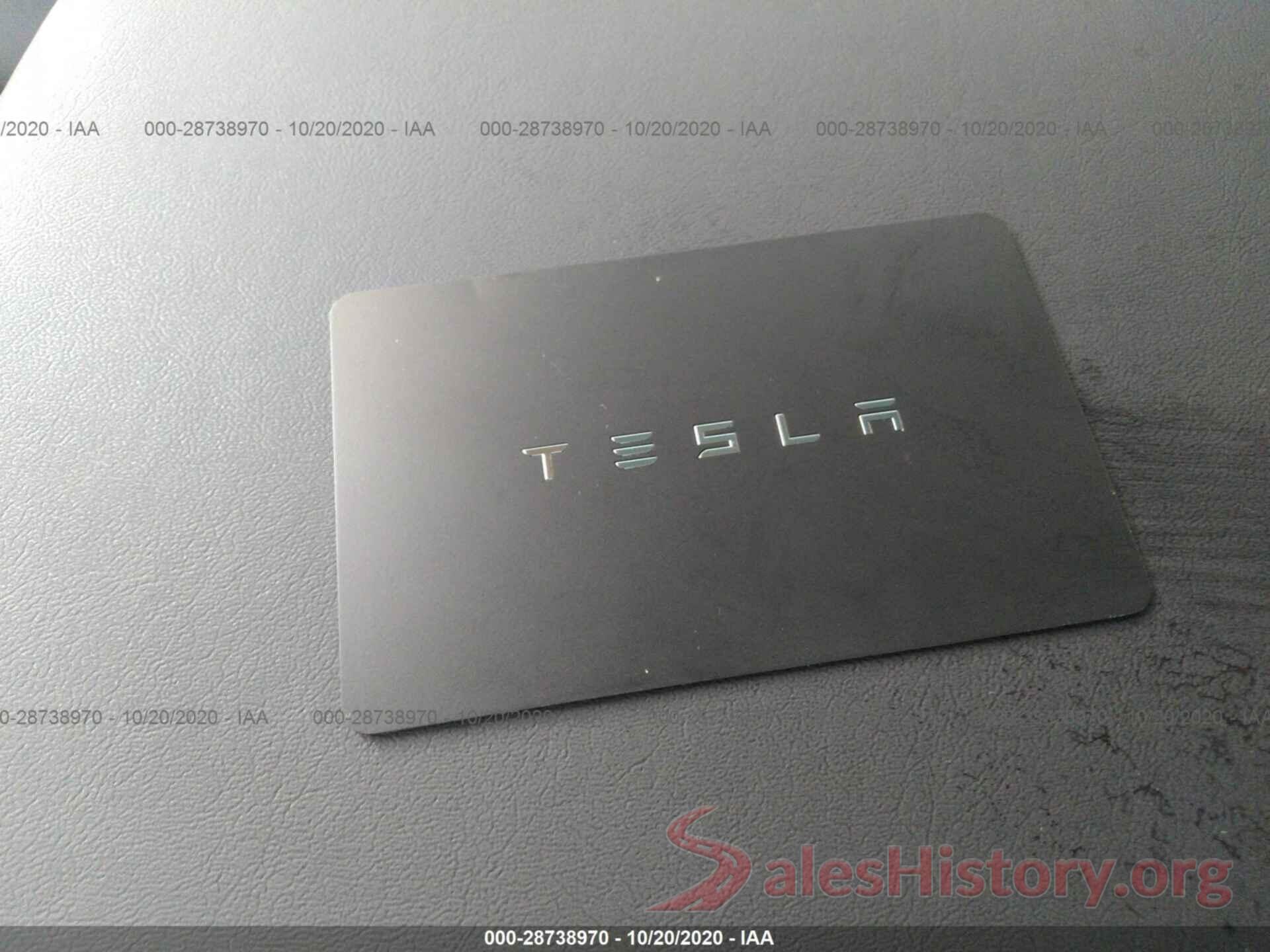 5YJ3E1EA8LF737877 2020 TESLA MODEL 3