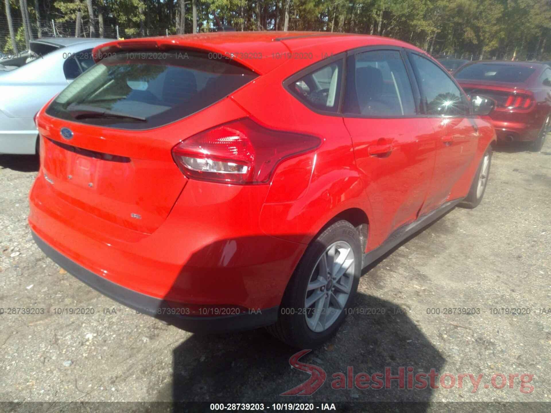 1FADP3K29HL239303 2017 FORD FOCUS