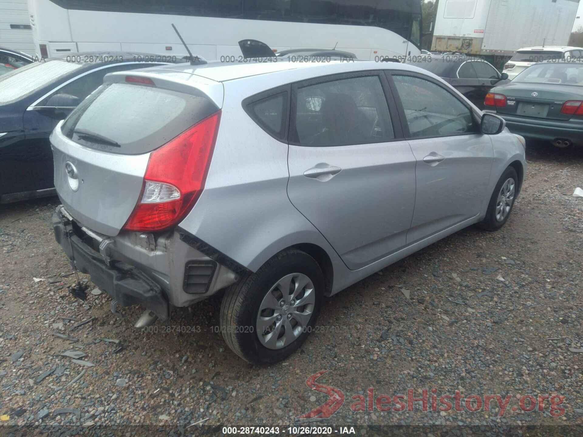 KMHCT5AE9GU239234 2016 HYUNDAI ACCENT