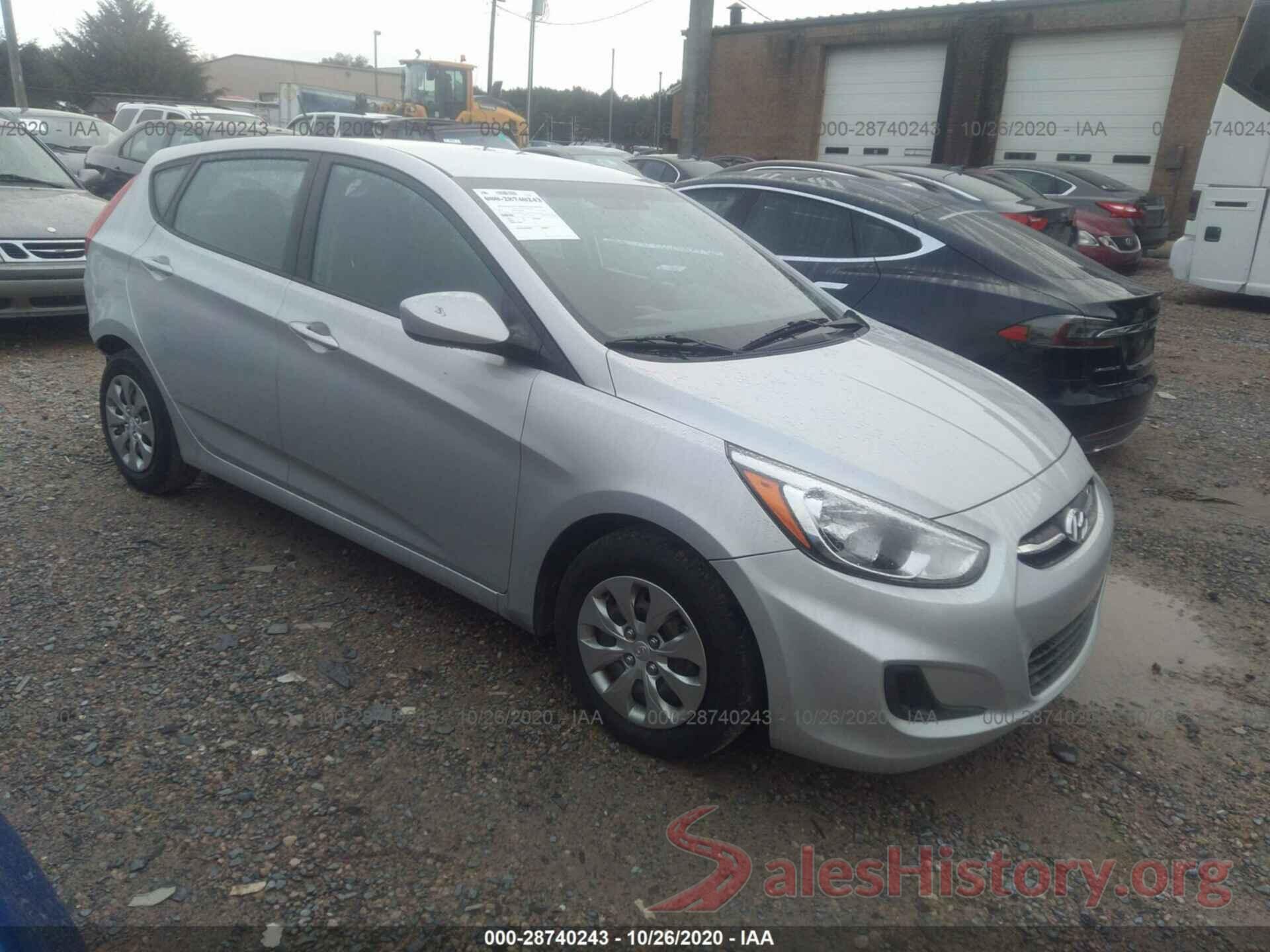 KMHCT5AE9GU239234 2016 HYUNDAI ACCENT