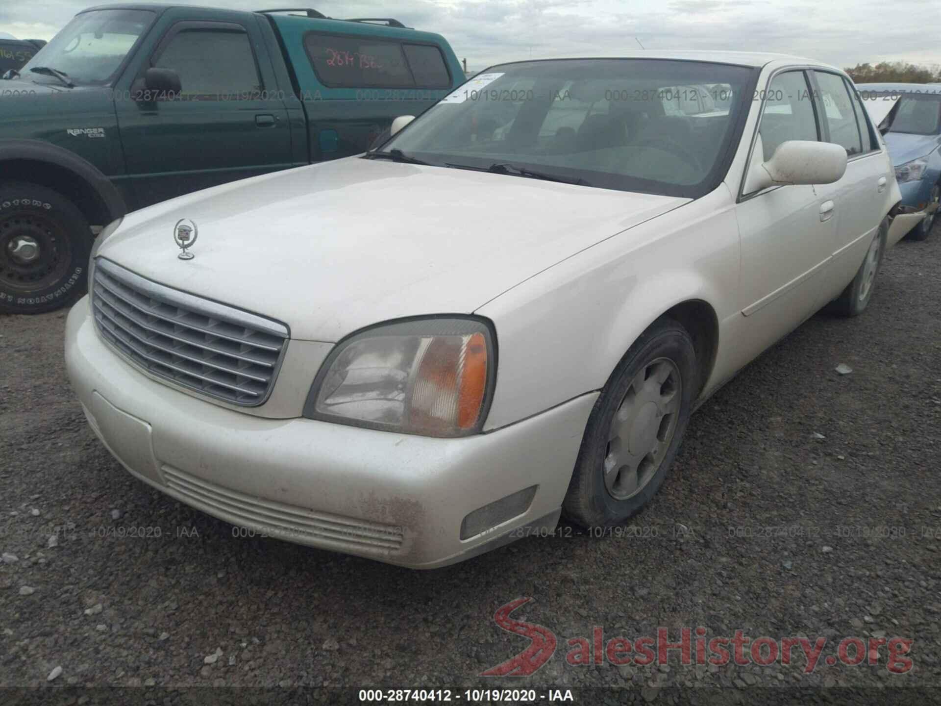 1G6KD54Y61U141596 2001 CADILLAC DEVILLE