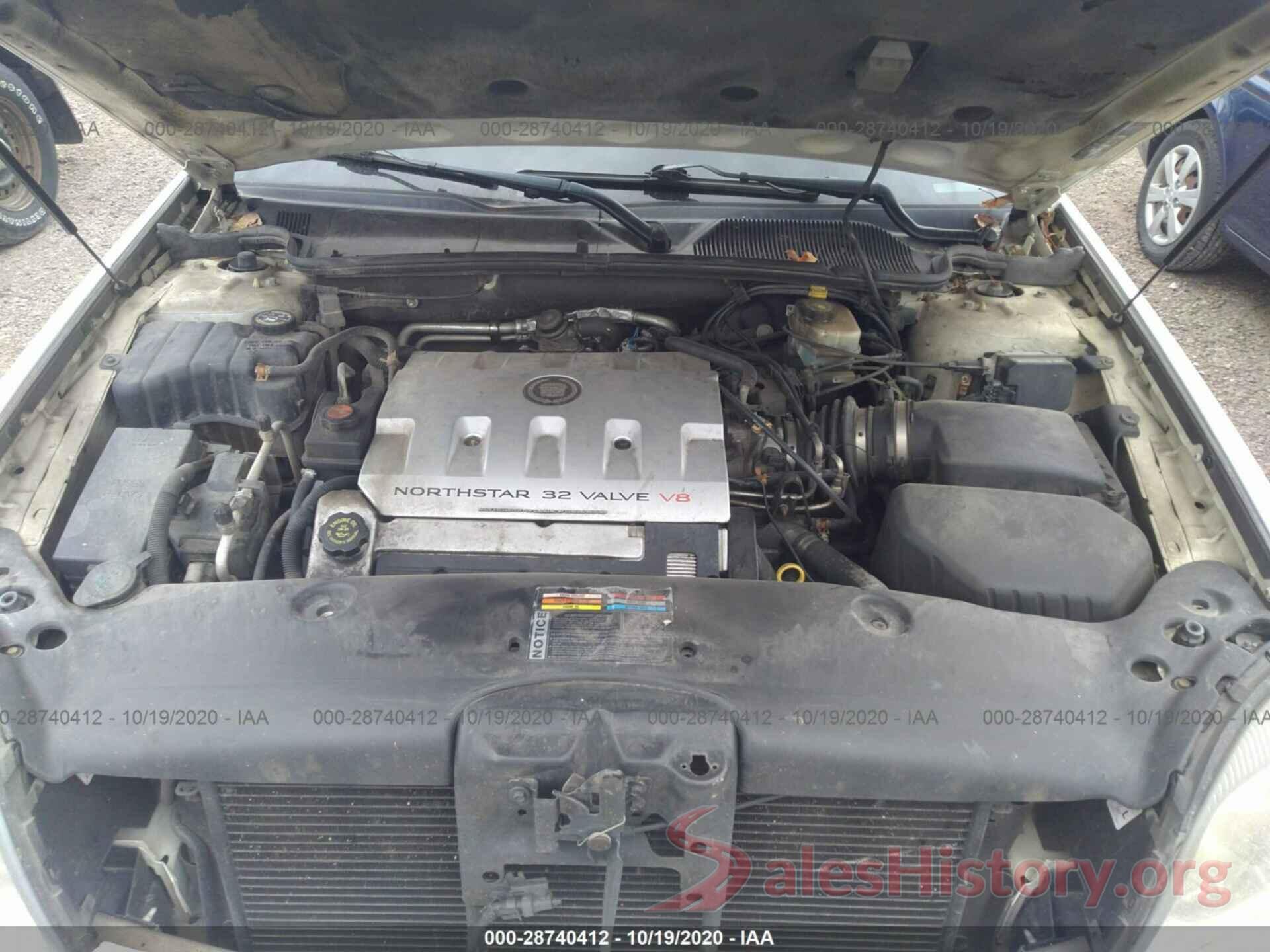 1G6KD54Y61U141596 2001 CADILLAC DEVILLE