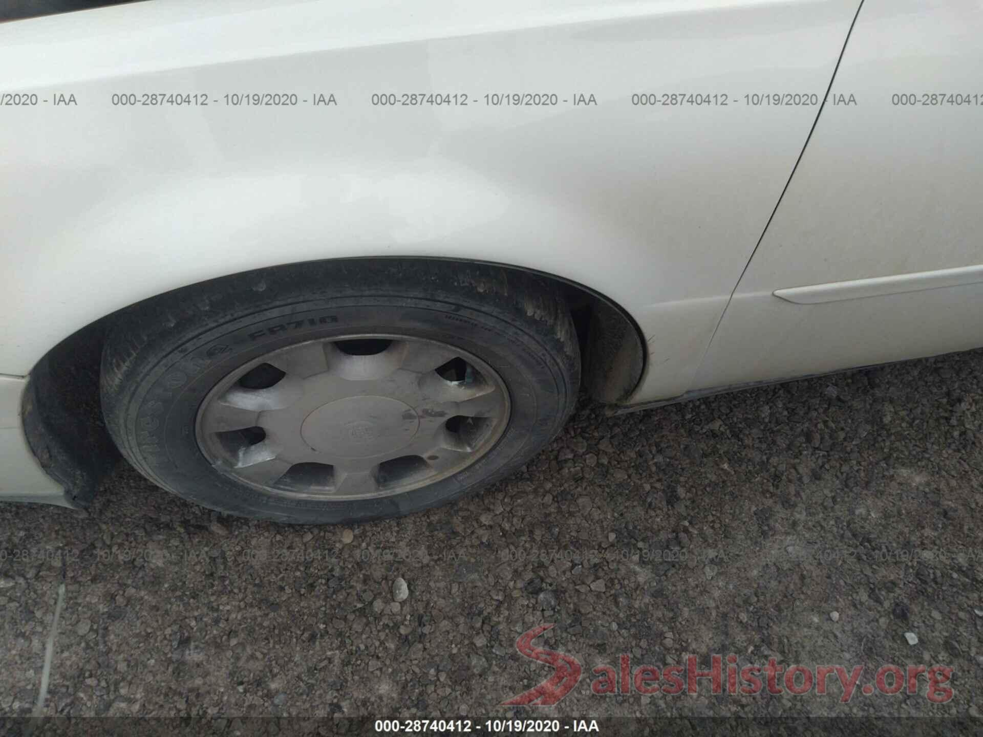 1G6KD54Y61U141596 2001 CADILLAC DEVILLE