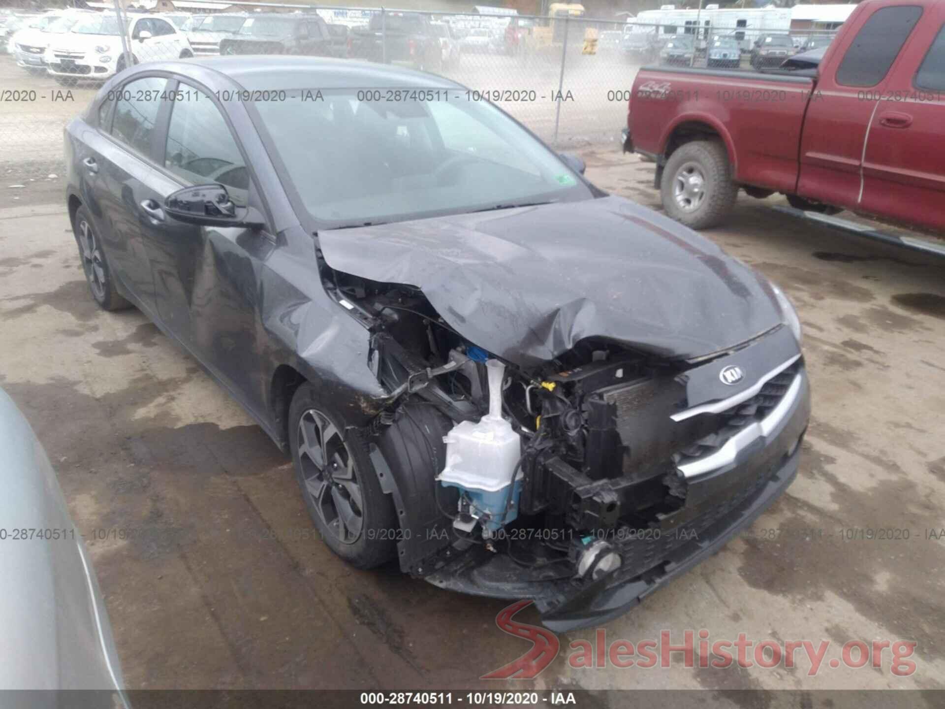 3KPF24AD2KE091215 2019 KIA FORTE