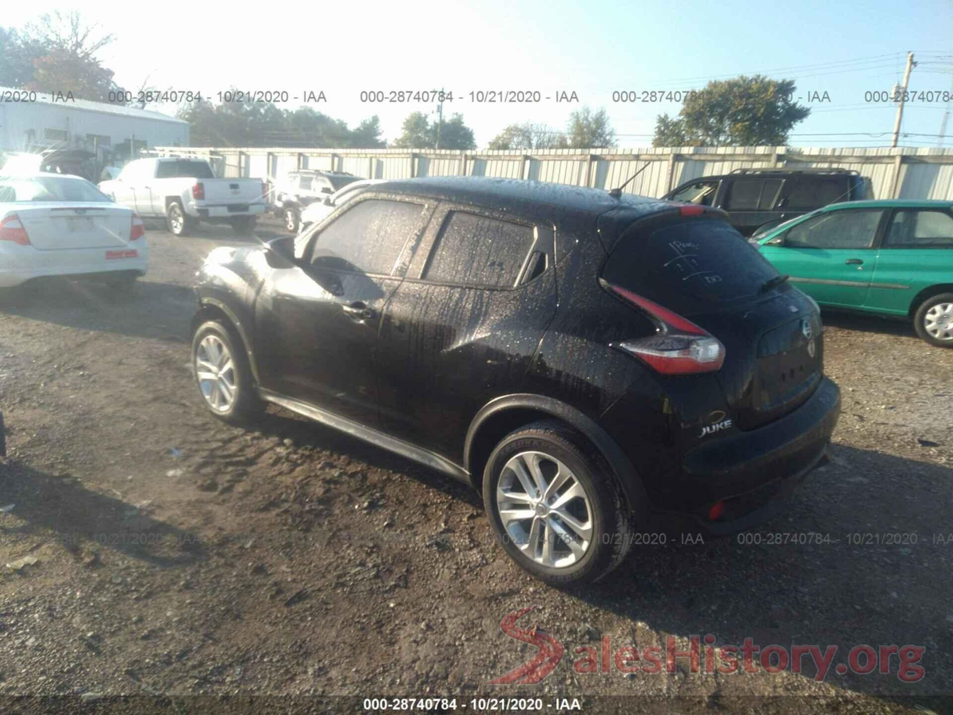 JN8AF5MV3GT657863 2016 NISSAN JUKE