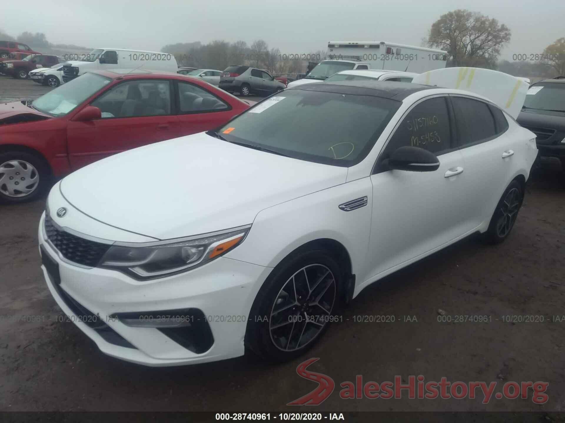 5XXGT4L33LG443488 2020 KIA OPTIMA