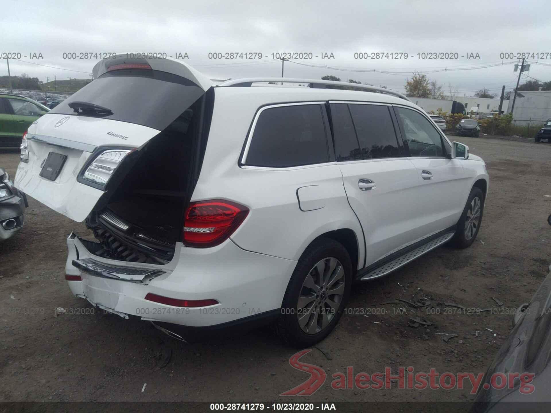 4JGDF6EE0KB200578 2019 MERCEDES-BENZ GLS