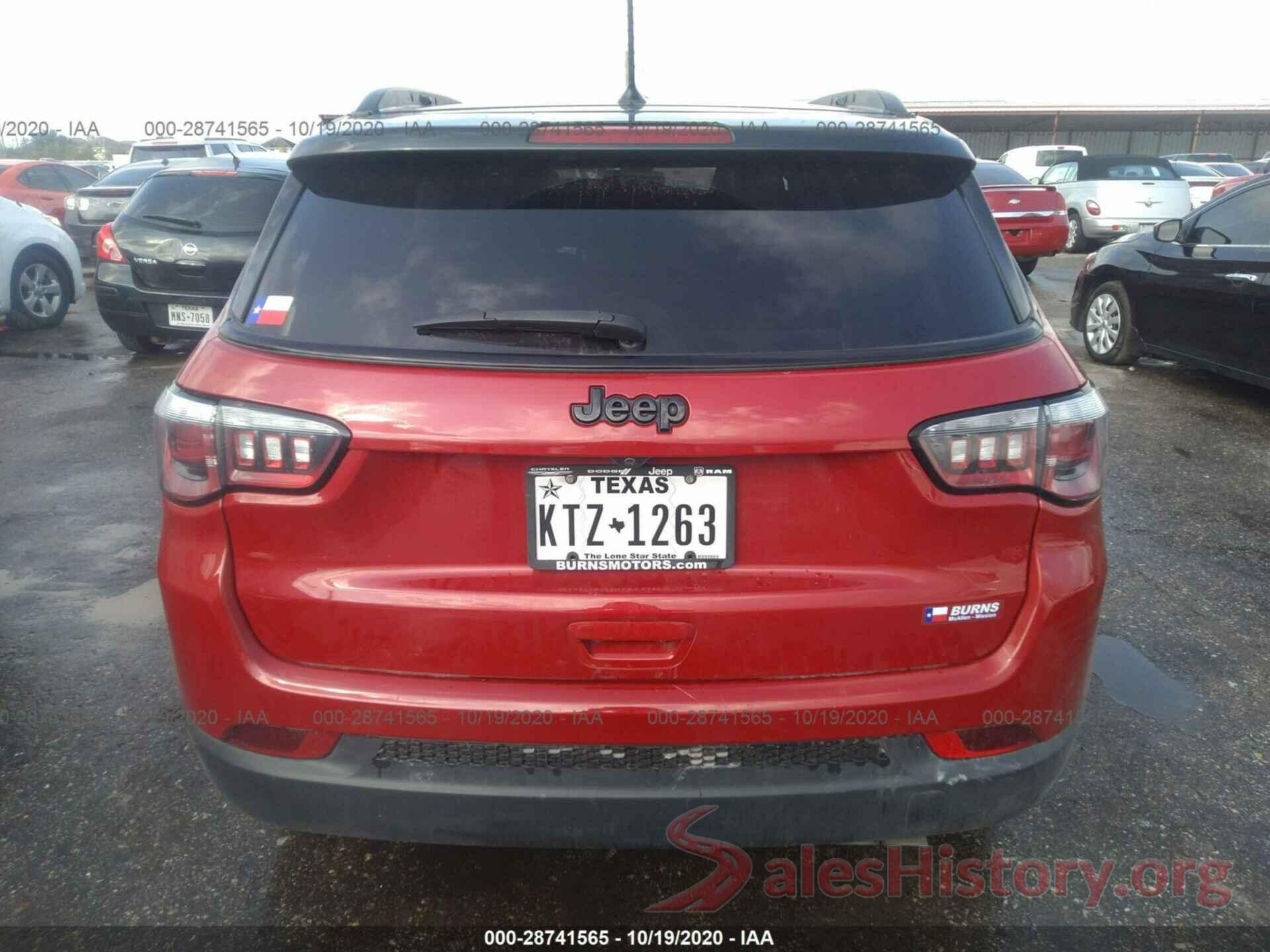 3C4NJCBB9JT407631 2018 JEEP COMPASS