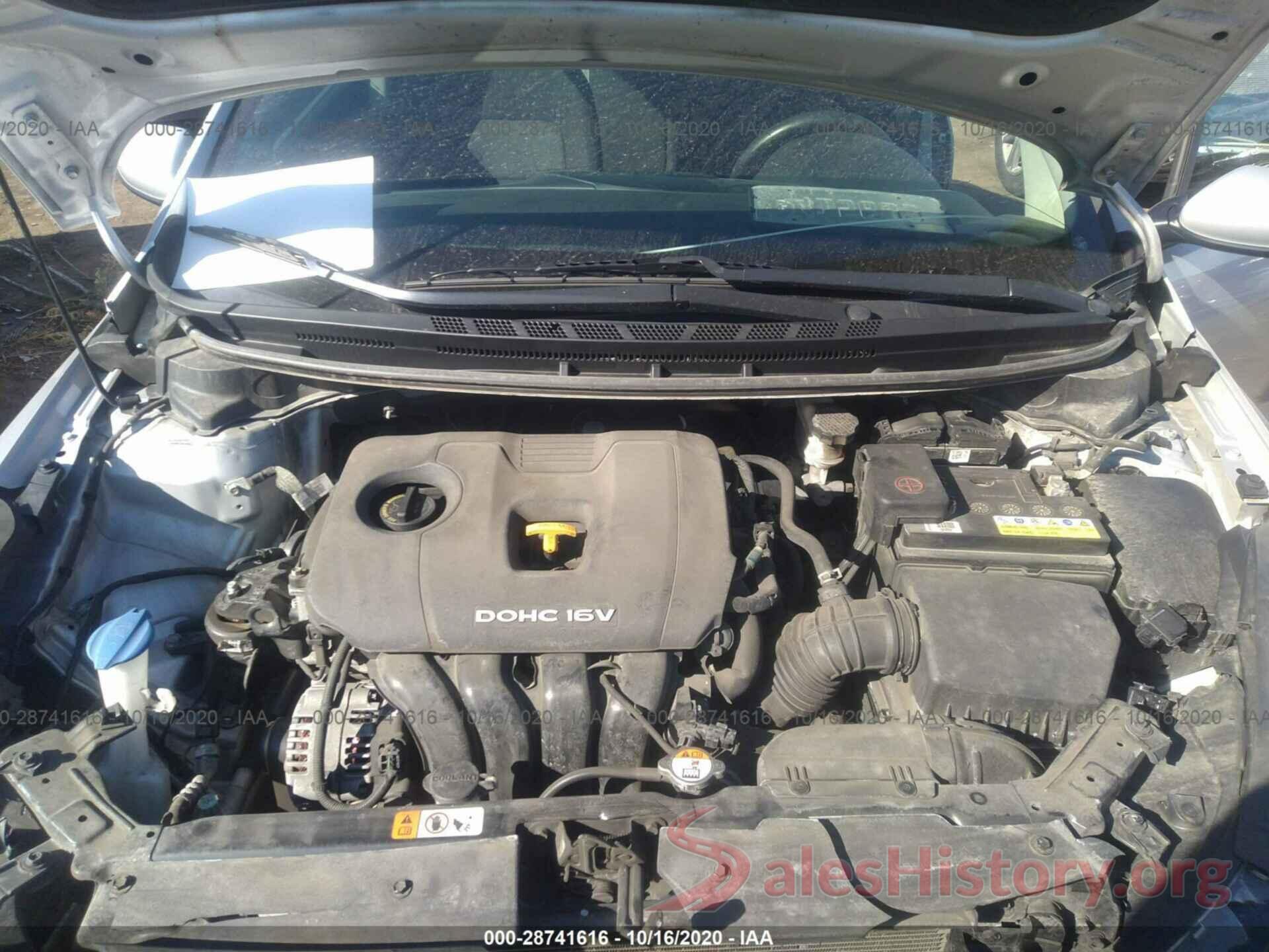 3KPFK4A71HE122778 2017 KIA FORTE