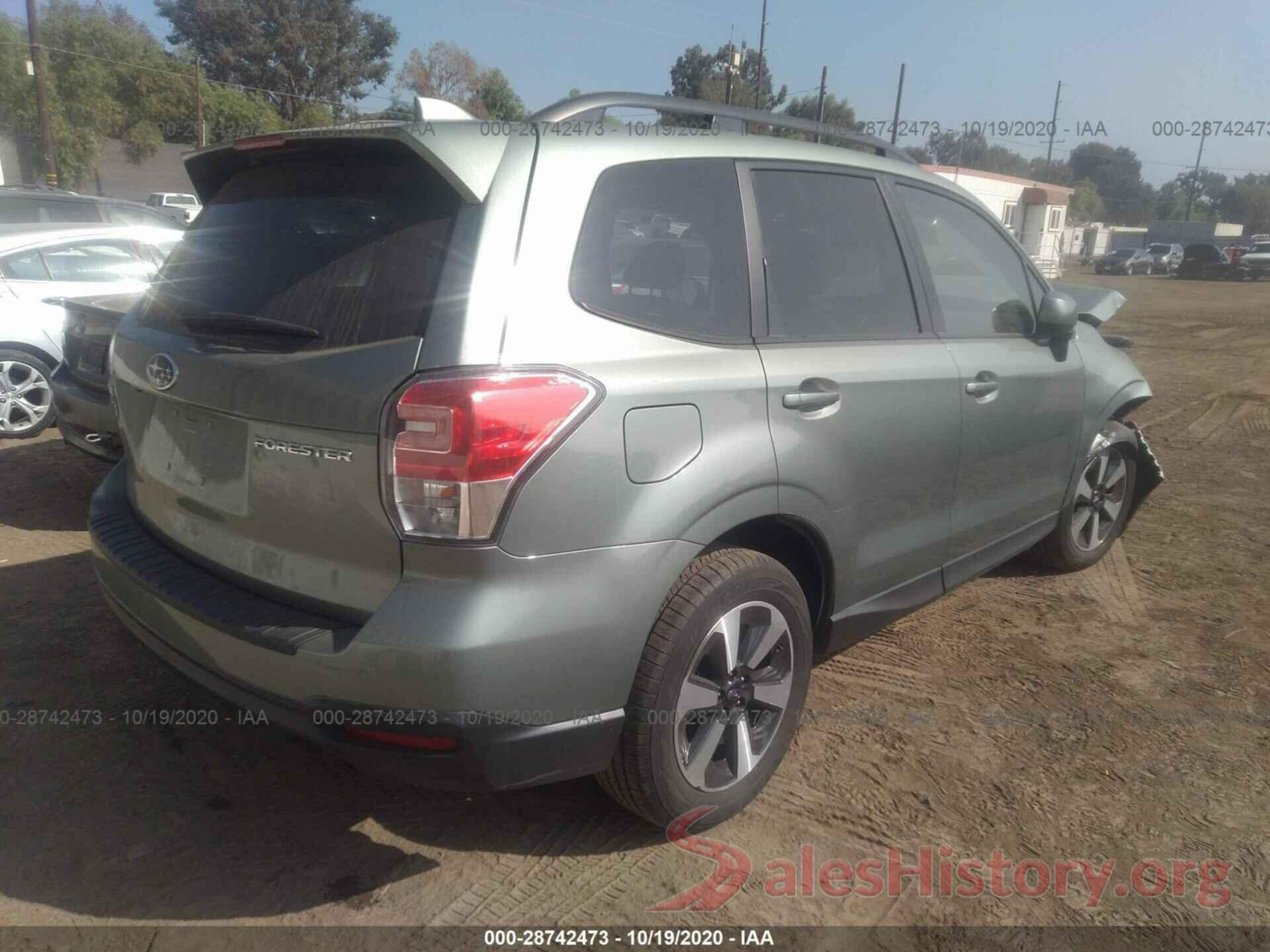 JF2SJAGC7JH408866 2018 SUBARU FORESTER