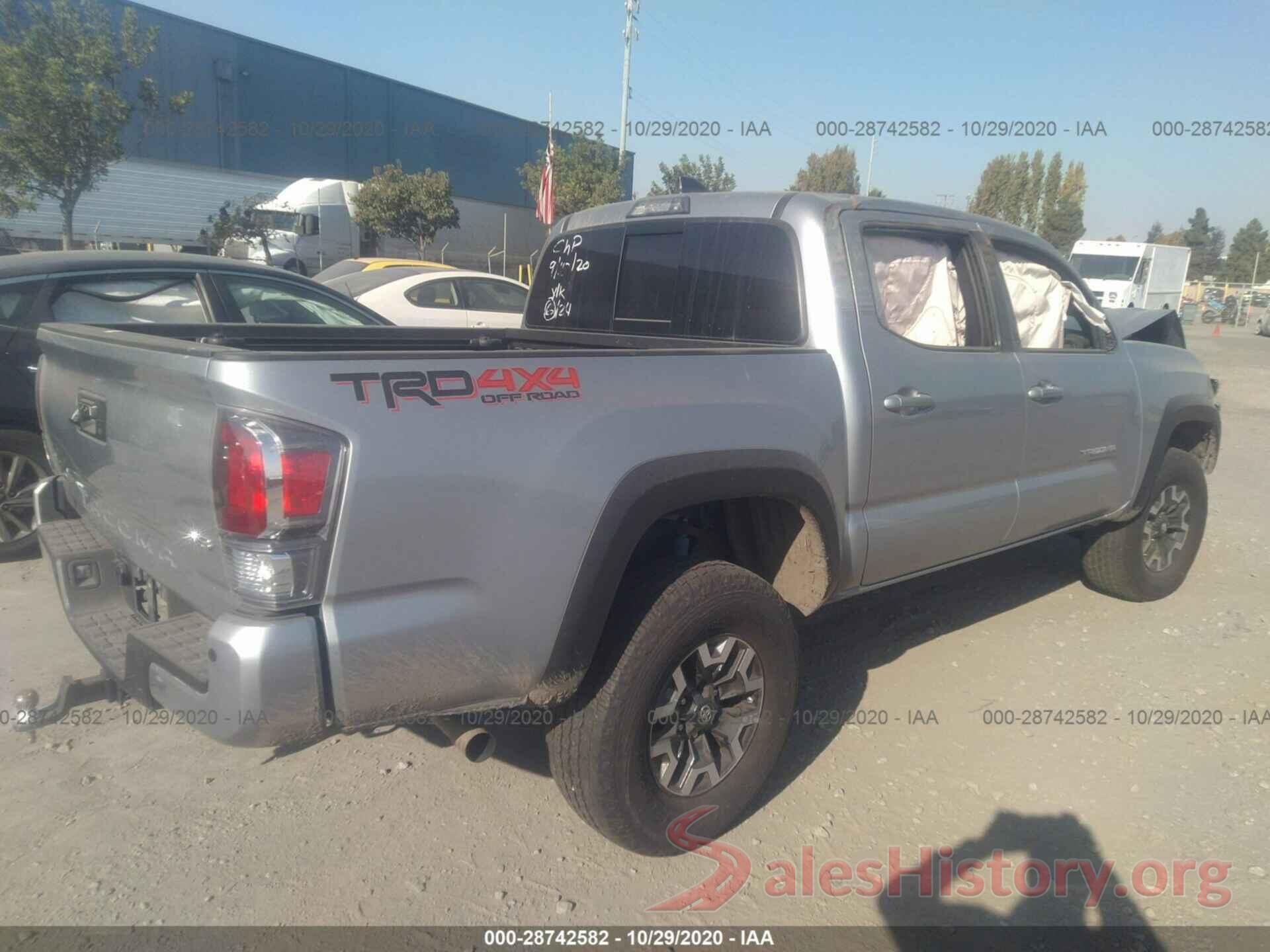 3TMCZ5ANXLM332622 2020 TOYOTA TACOMA 4WD