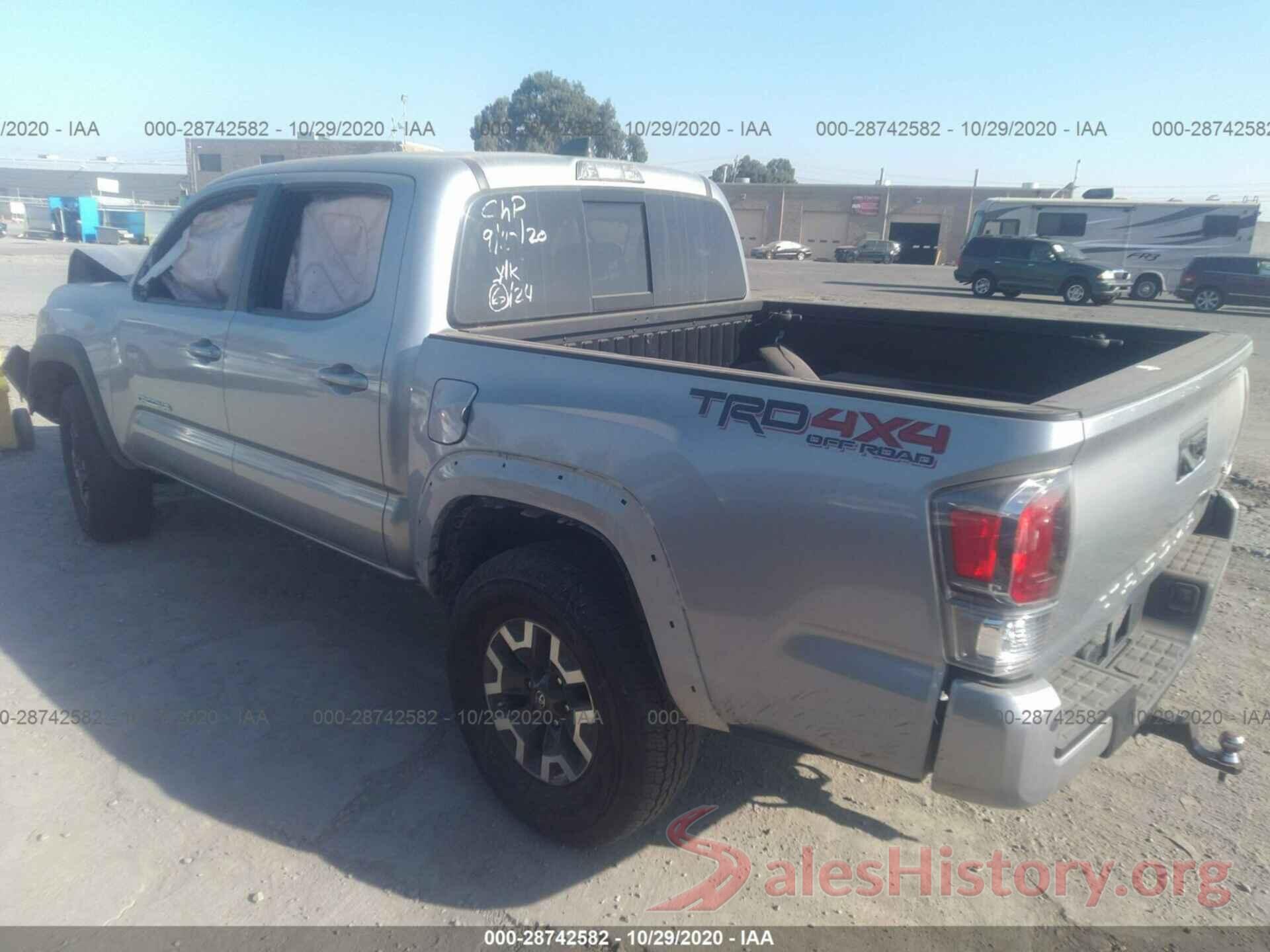 3TMCZ5ANXLM332622 2020 TOYOTA TACOMA 4WD