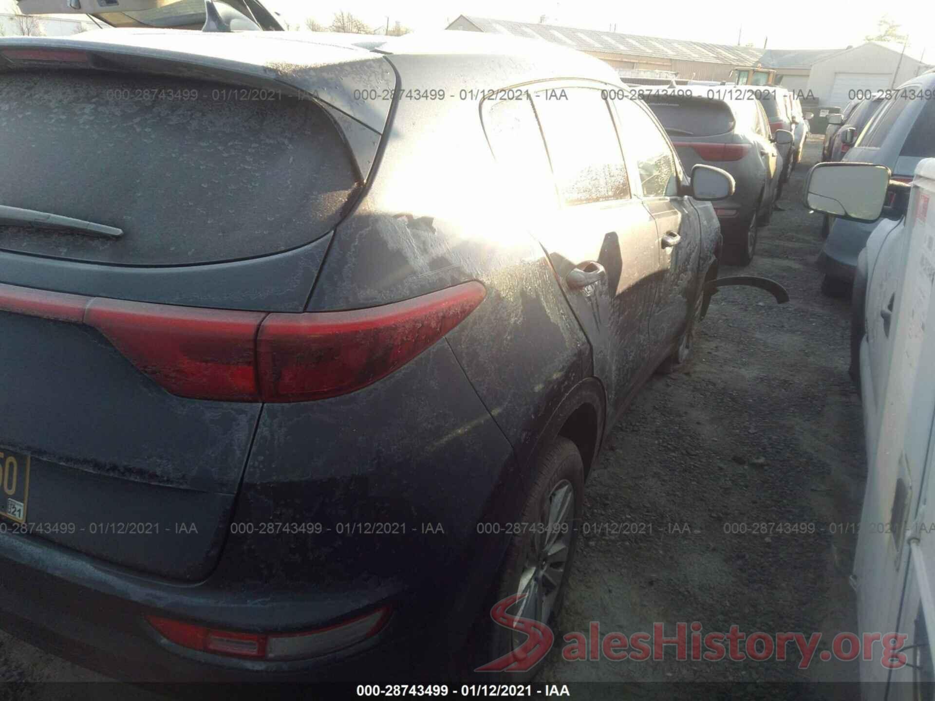 KNDPMCAC5H7034886 2017 KIA SPORTAGE