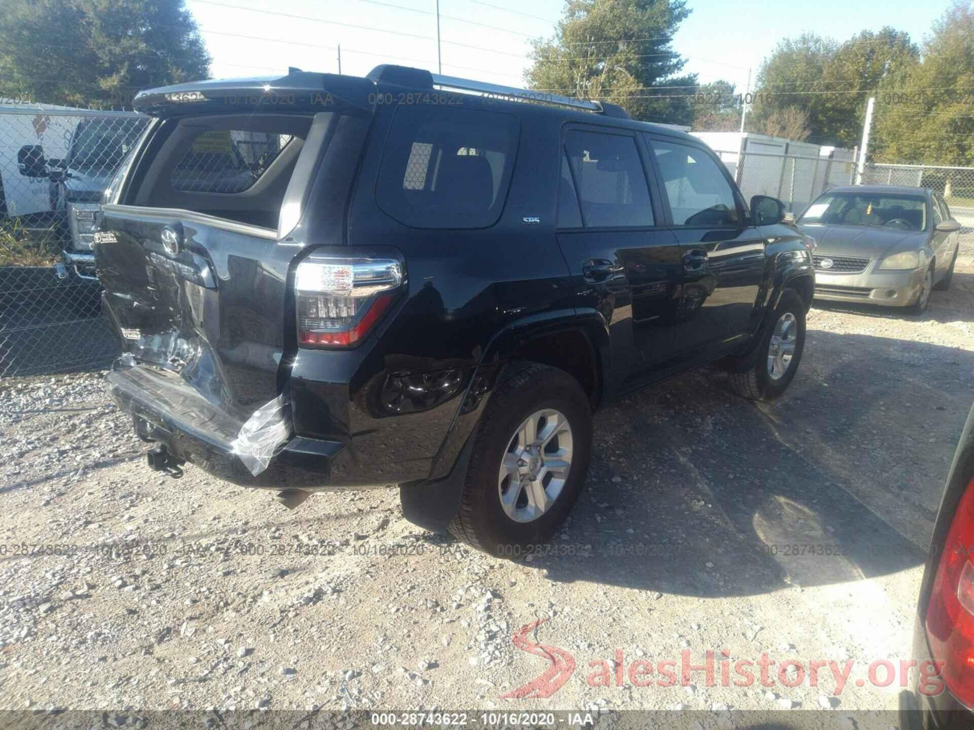 JTEZU5JRXK5209351 2019 TOYOTA 4RUNNER