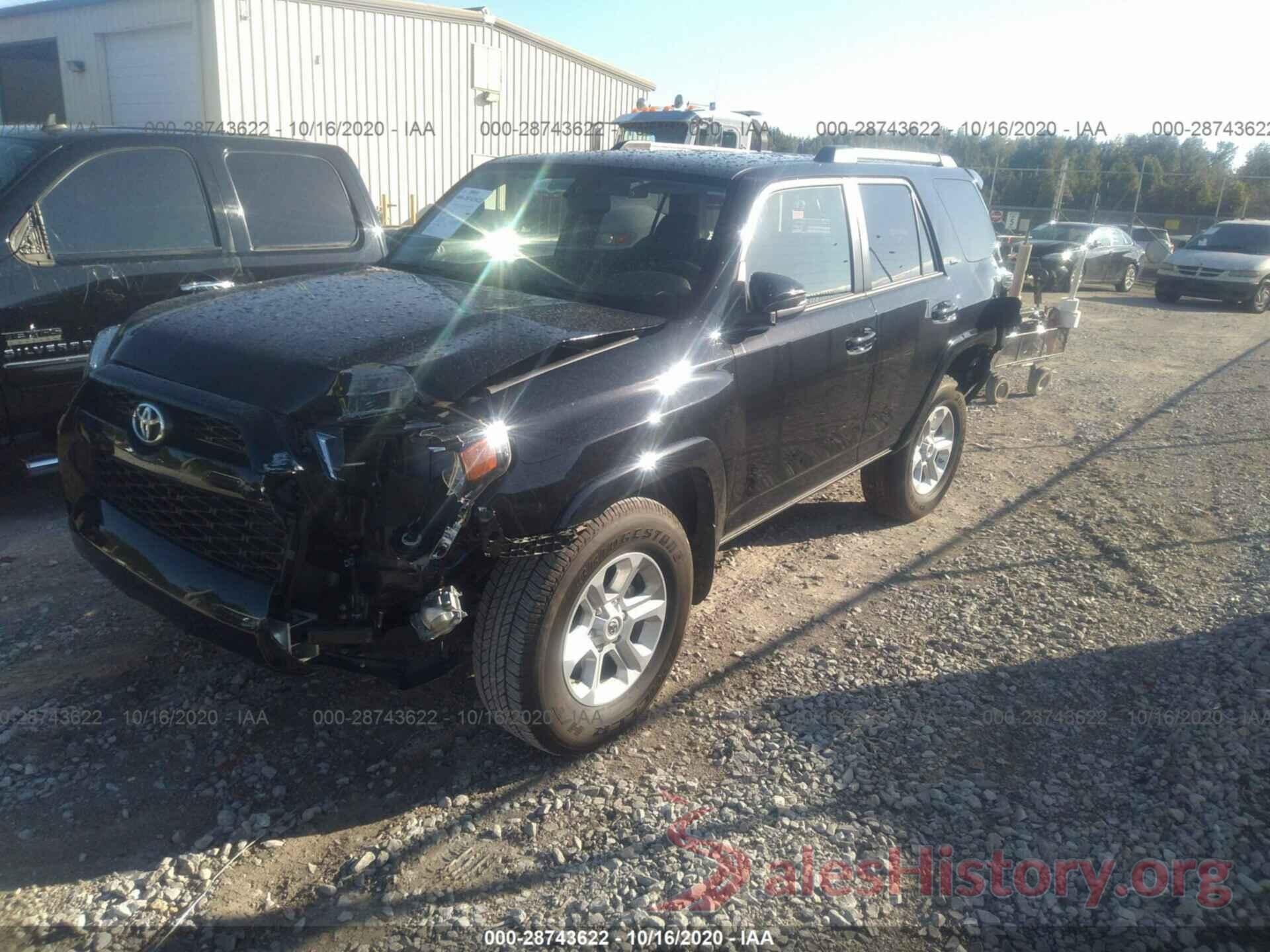 JTEZU5JRXK5209351 2019 TOYOTA 4RUNNER